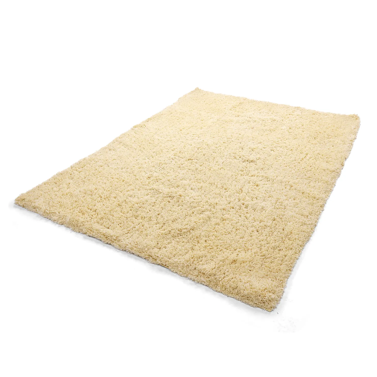 Shaggy koberce - Combarro Solid Cotton Shaggy (světle žlutá)
