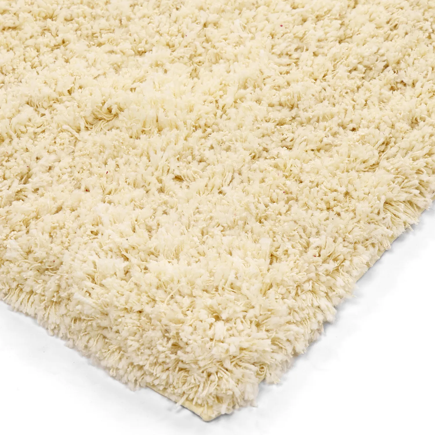 Shaggy koberce - Combarro Solid Cotton Shaggy (světle žlutá)