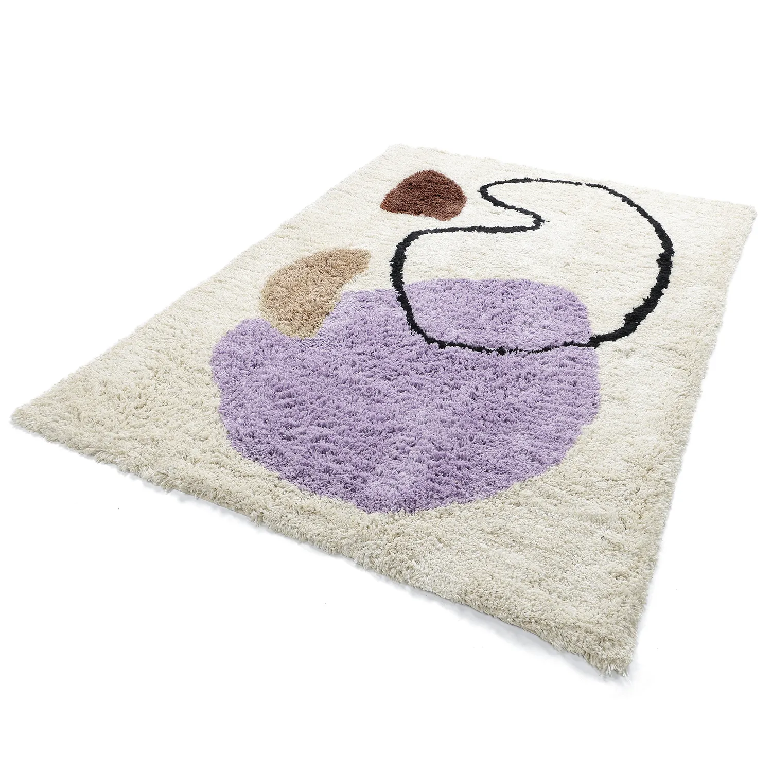 Shaggy koberce - Naousa Natural Cotton Shaggy (vícenásobná)