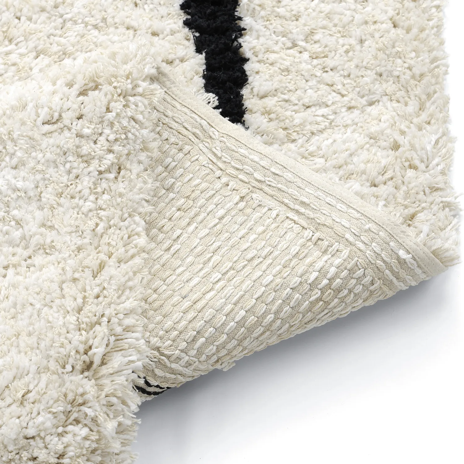 Shaggy koberce - Naousa Natural Cotton Shaggy (vícenásobná)