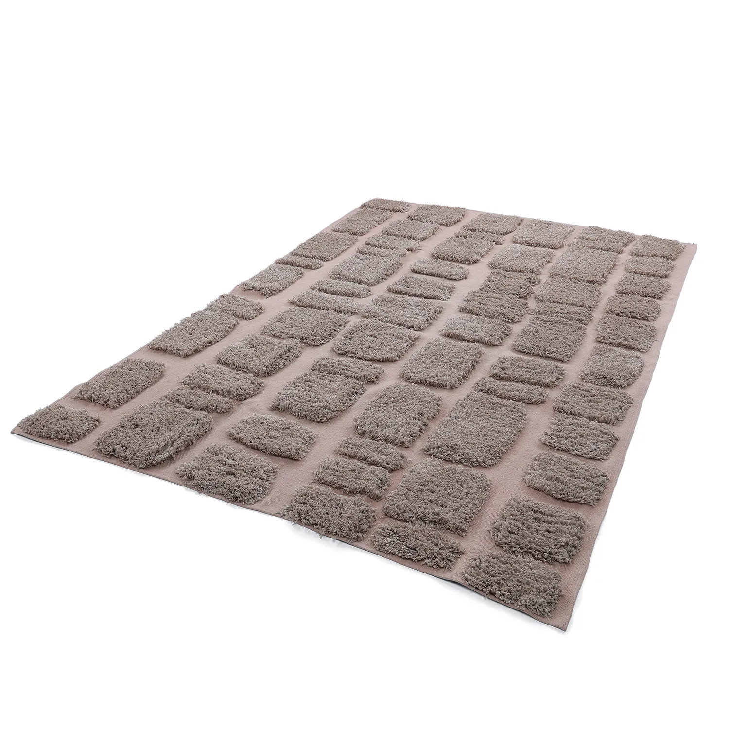 Shaggy koberce - Otranto Natural Cotton Shaggy (taupe)