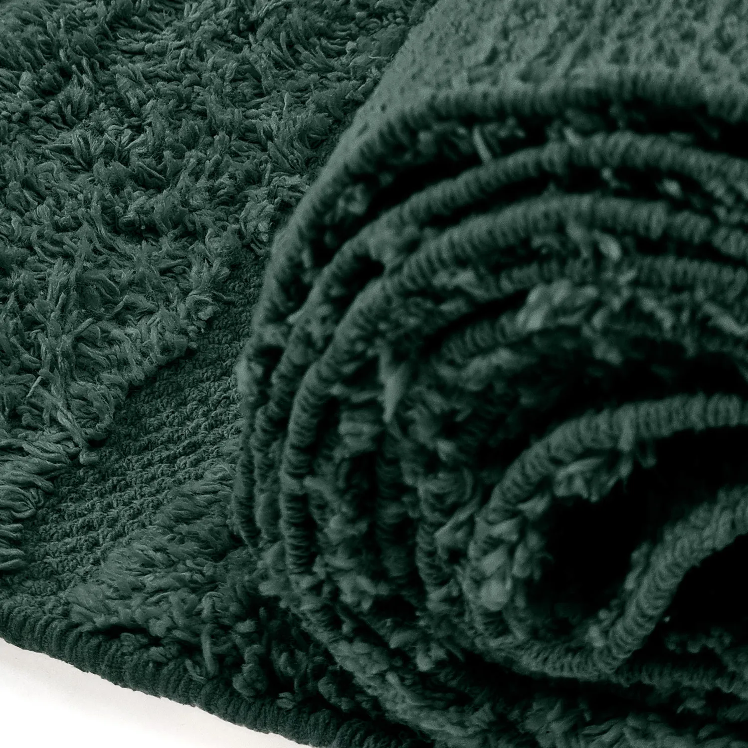 Shaggy koberce - Rani Natural Cotton Shaggy (zelená)