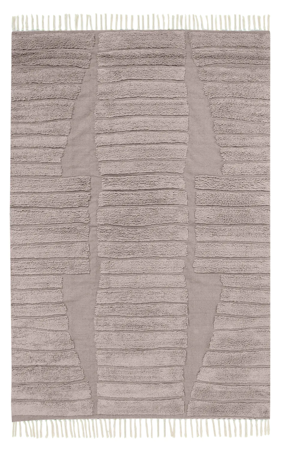 Shaggy koberce - Rani Natural Cotton Shaggy (taupe)