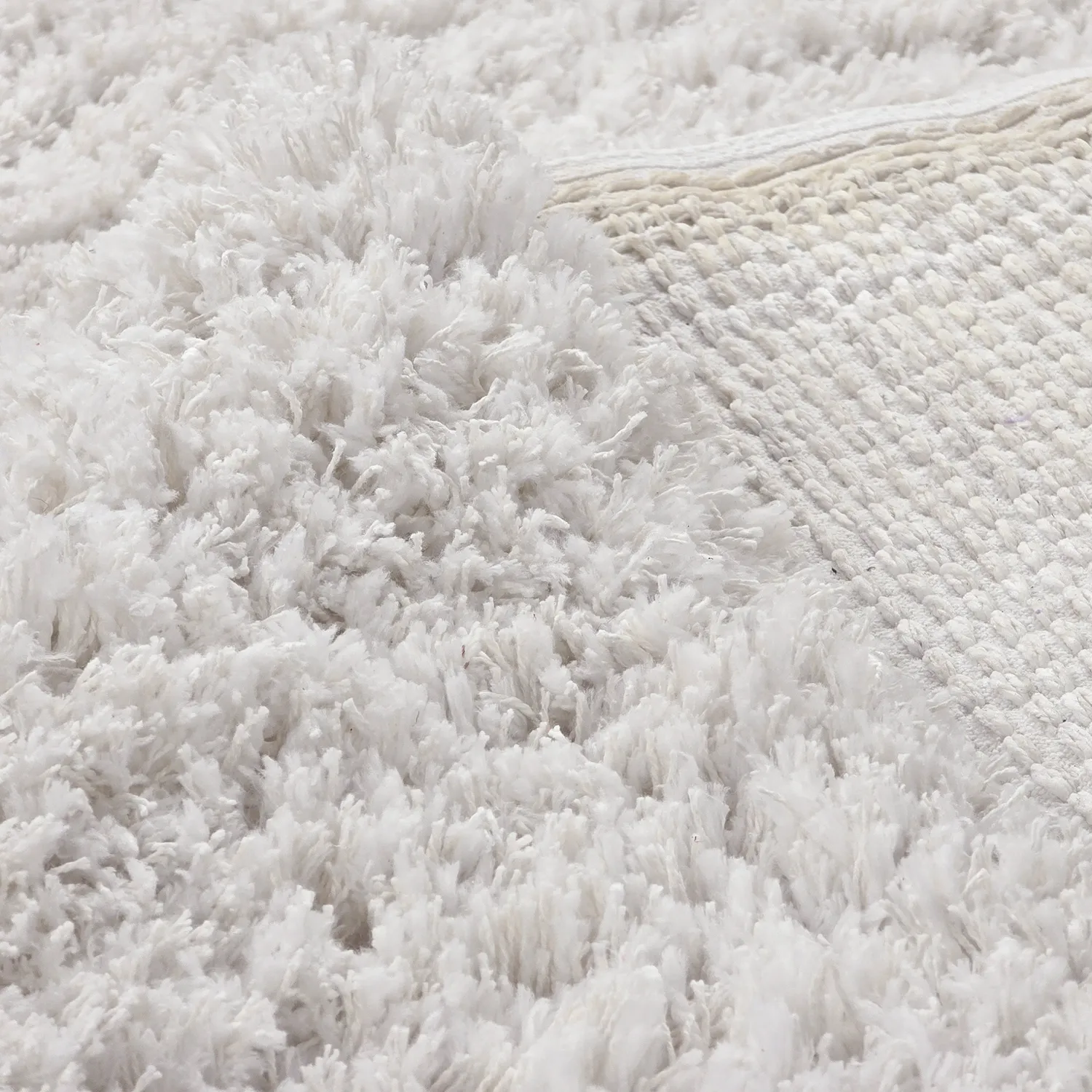 Shaggy koberce - Combarro Solid Cotton Shaggy (krém)