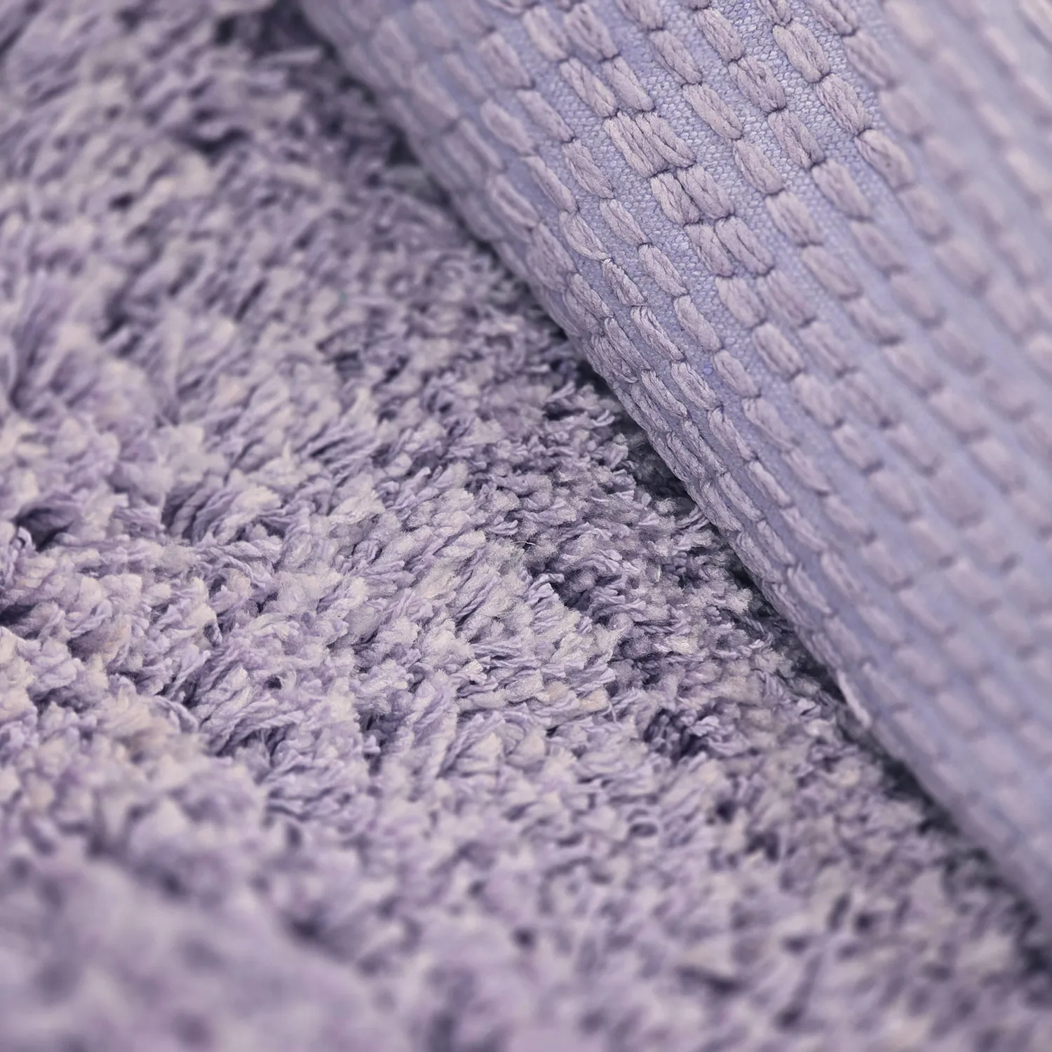 Shaggy koberce - Combarro Solid Cotton Shaggy (světle fialová)