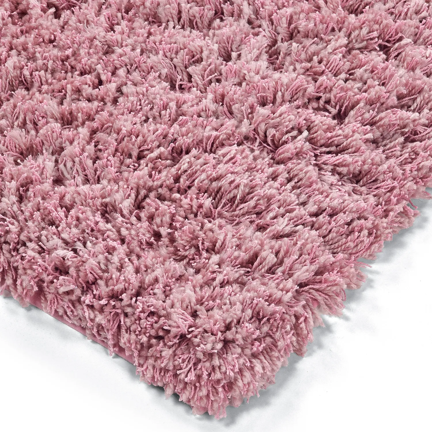 Shaggy koberce - Combarro Solid Cotton Shaggy (světle růžová)