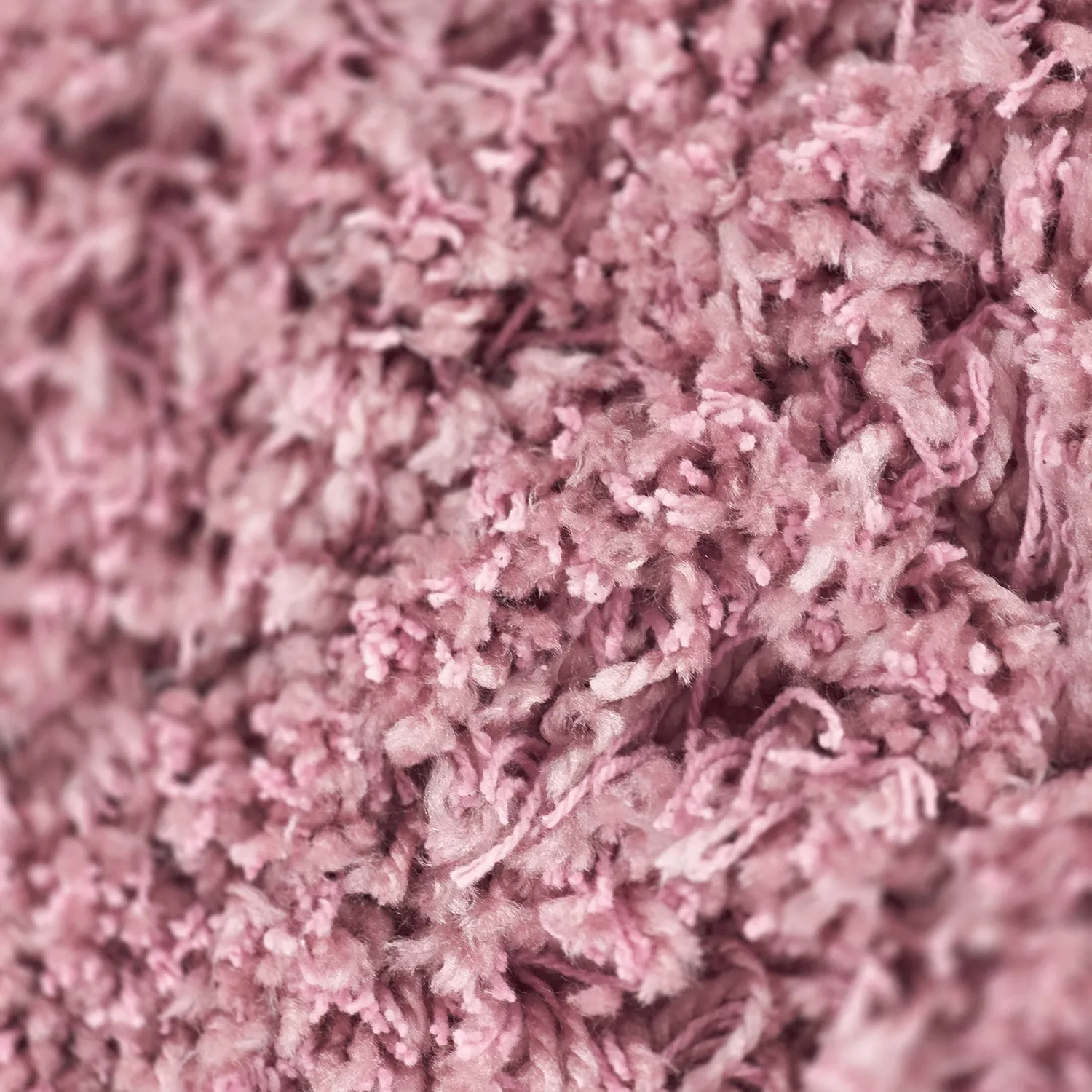 Shaggy koberce - Combarro Solid Cotton Shaggy (světle růžová)
