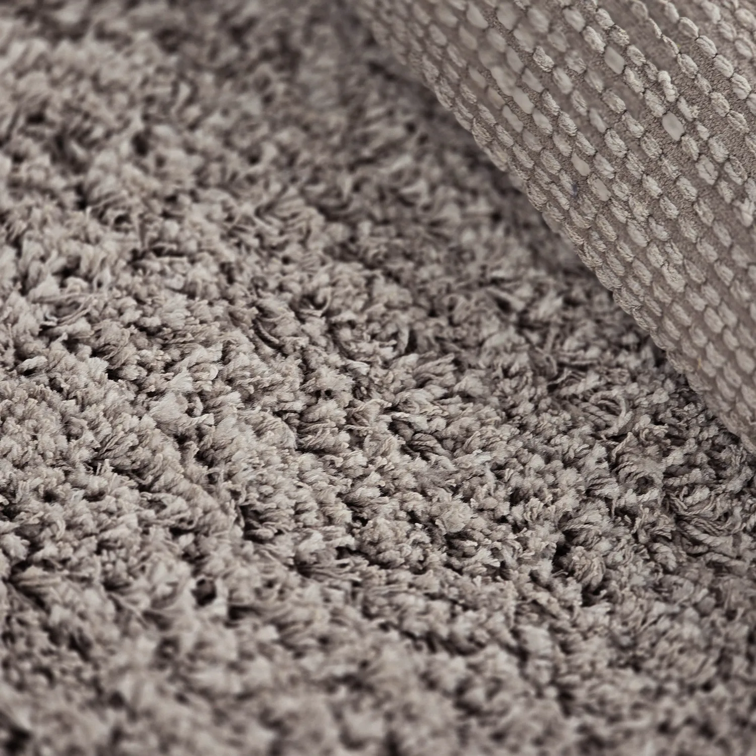 Shaggy koberce - Combarro Solid Cotton Shaggy (taupe)