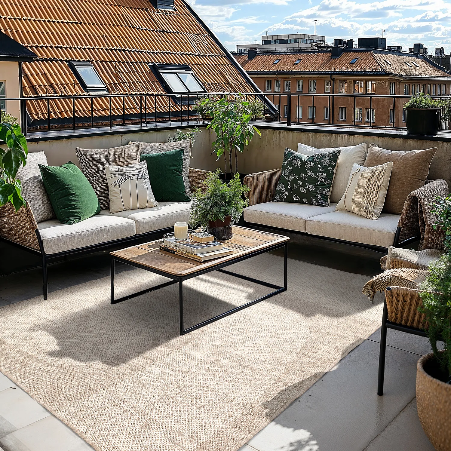 Koberec Indoor/Outdoor - Orrville (šedá)