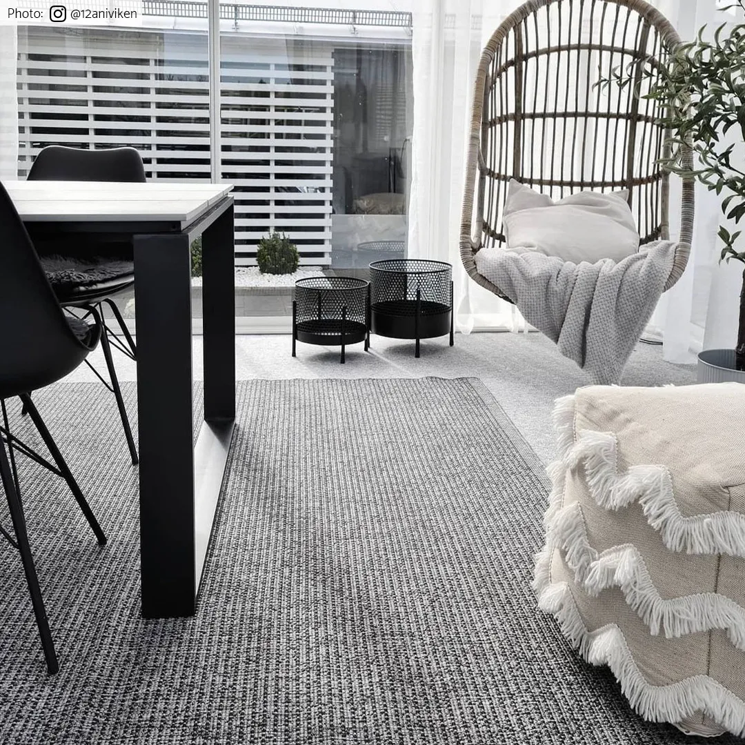 Koberec Indoor/Outdoor - Tromsø (antracit)