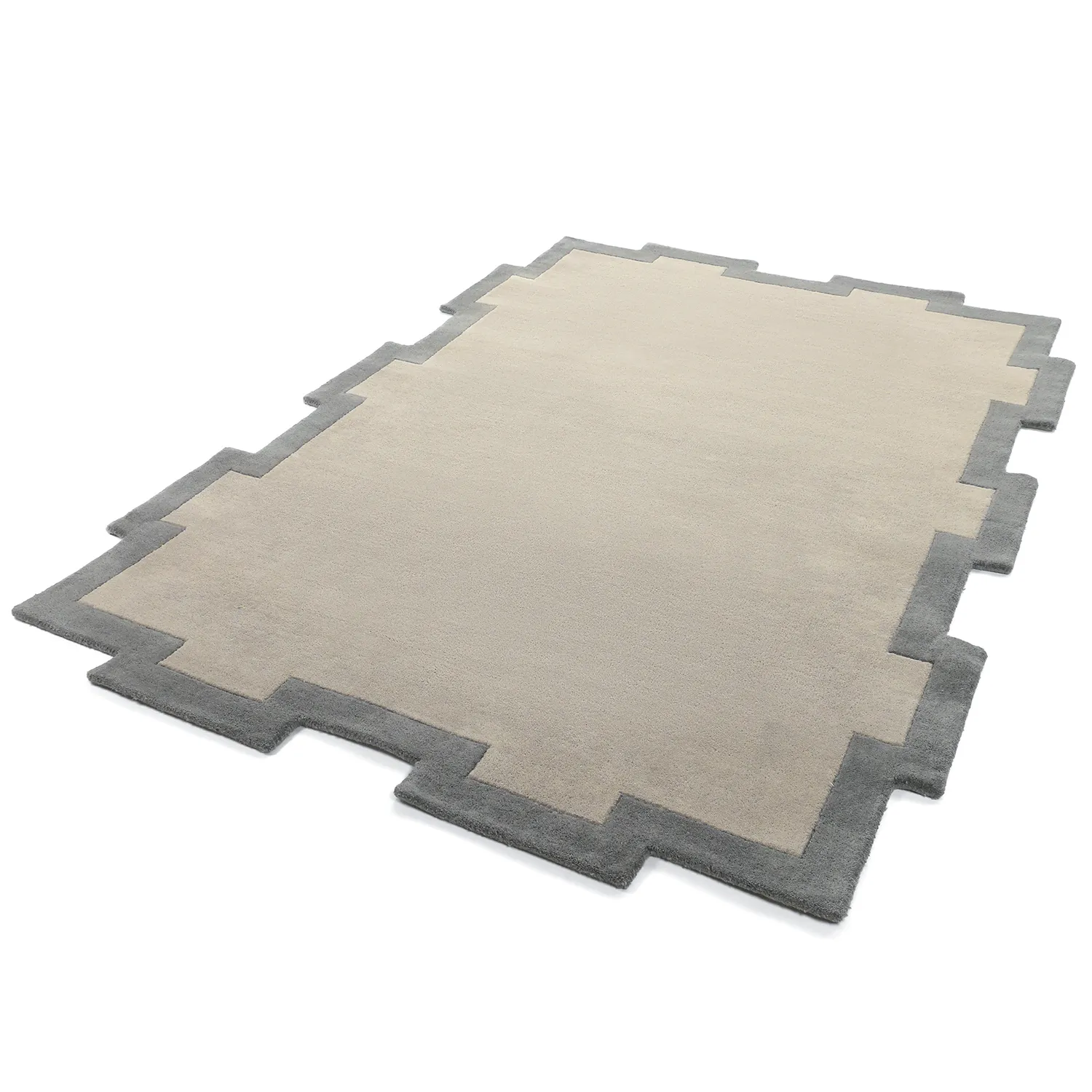 Vlněný koberec - Agra Hand Tufted Wool Premium (šedá)