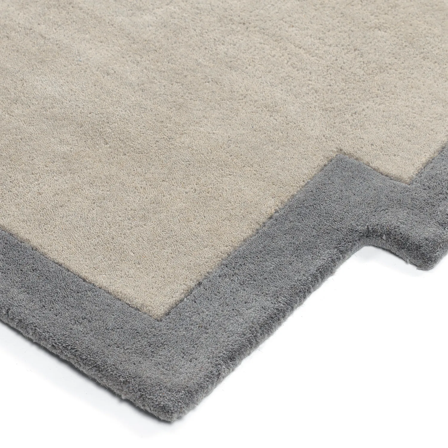 Vlněný koberec - Agra Hand Tufted Wool Premium (šedá)