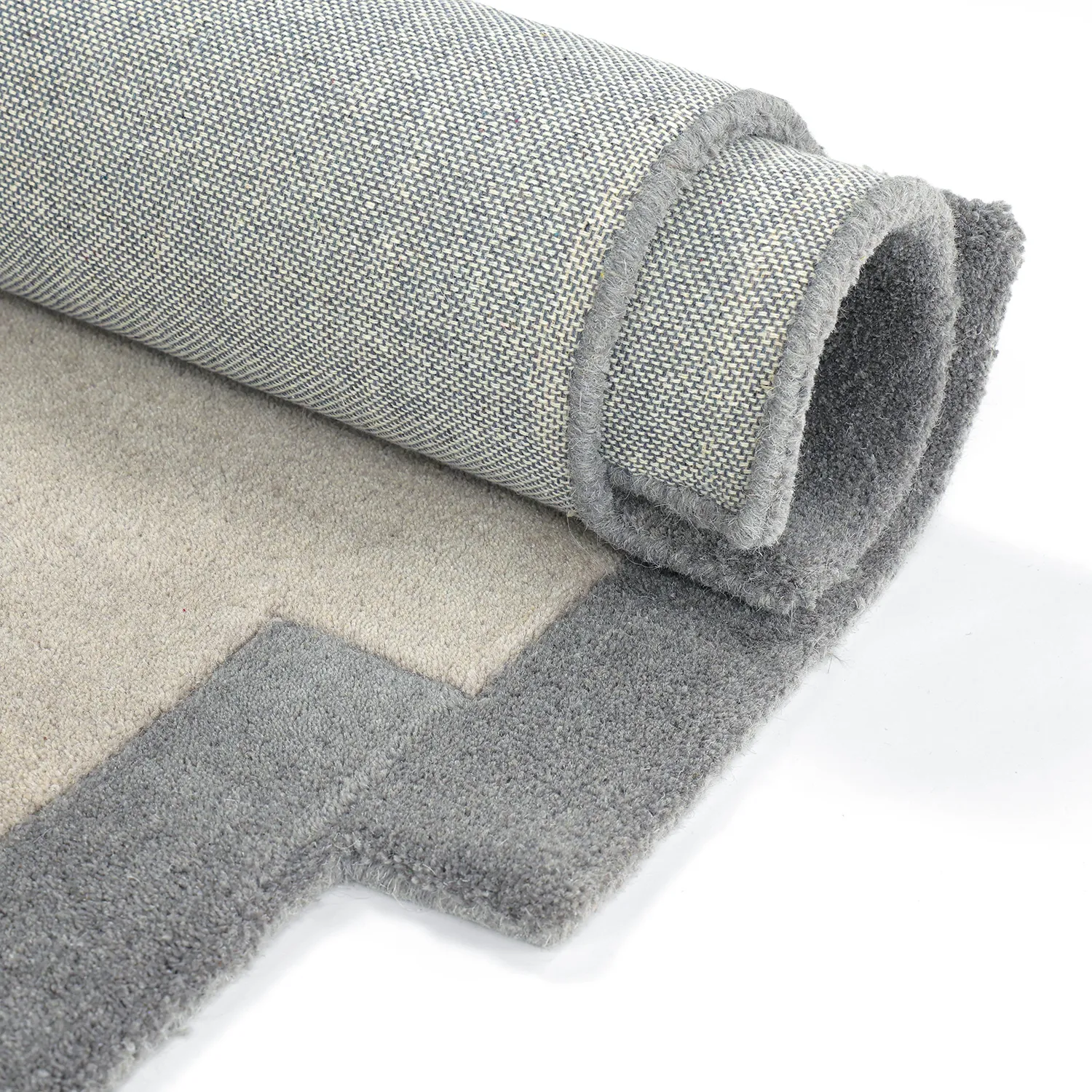 Vlněný koberec - Agra Hand Tufted Wool Premium (šedá)