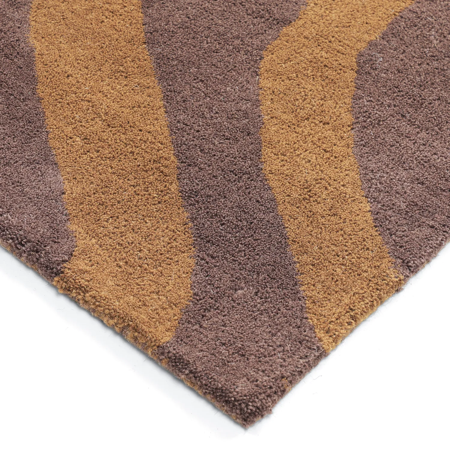 Vlněný koberec - Aiz Hand Tufted Wool Premium (hnědý)