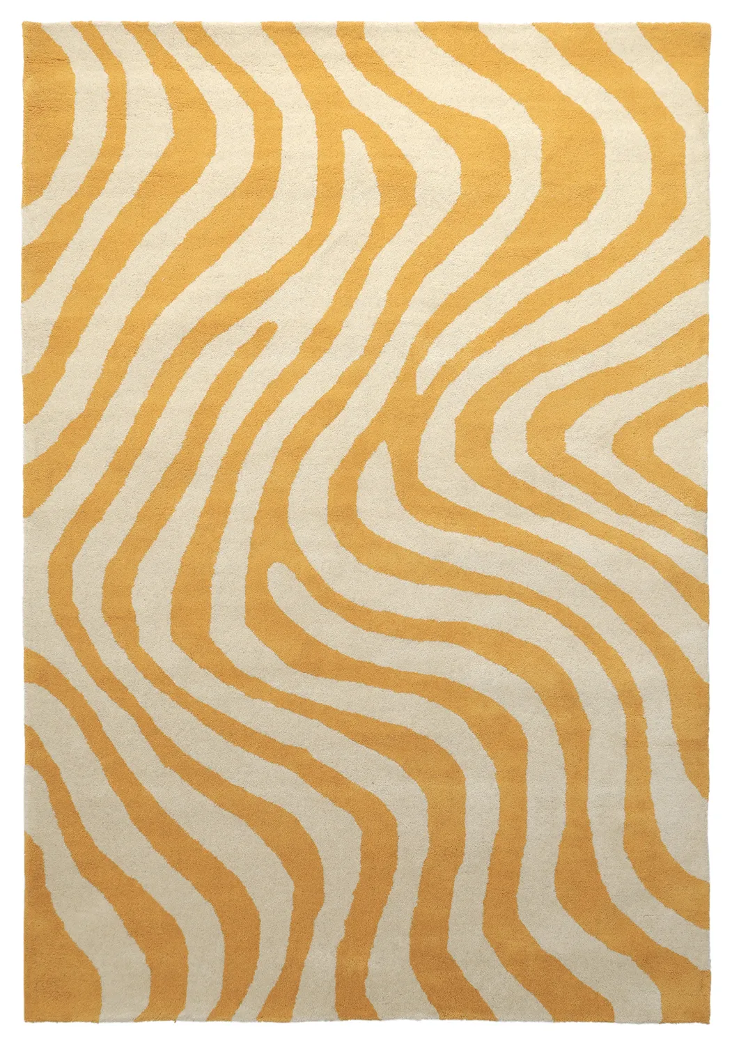 Vlněný koberec - Aiz Hand Tufted Wool Premium (žluť)