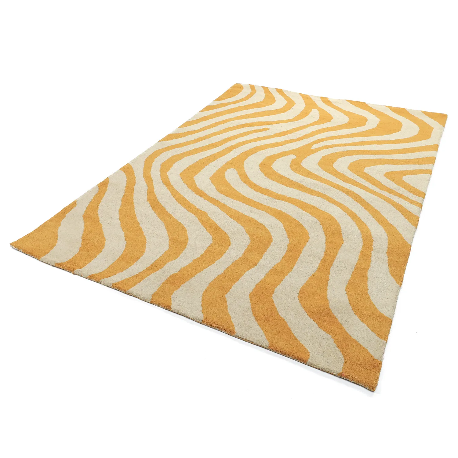 Vlněný koberec - Aiz Hand Tufted Wool Premium (žluť)