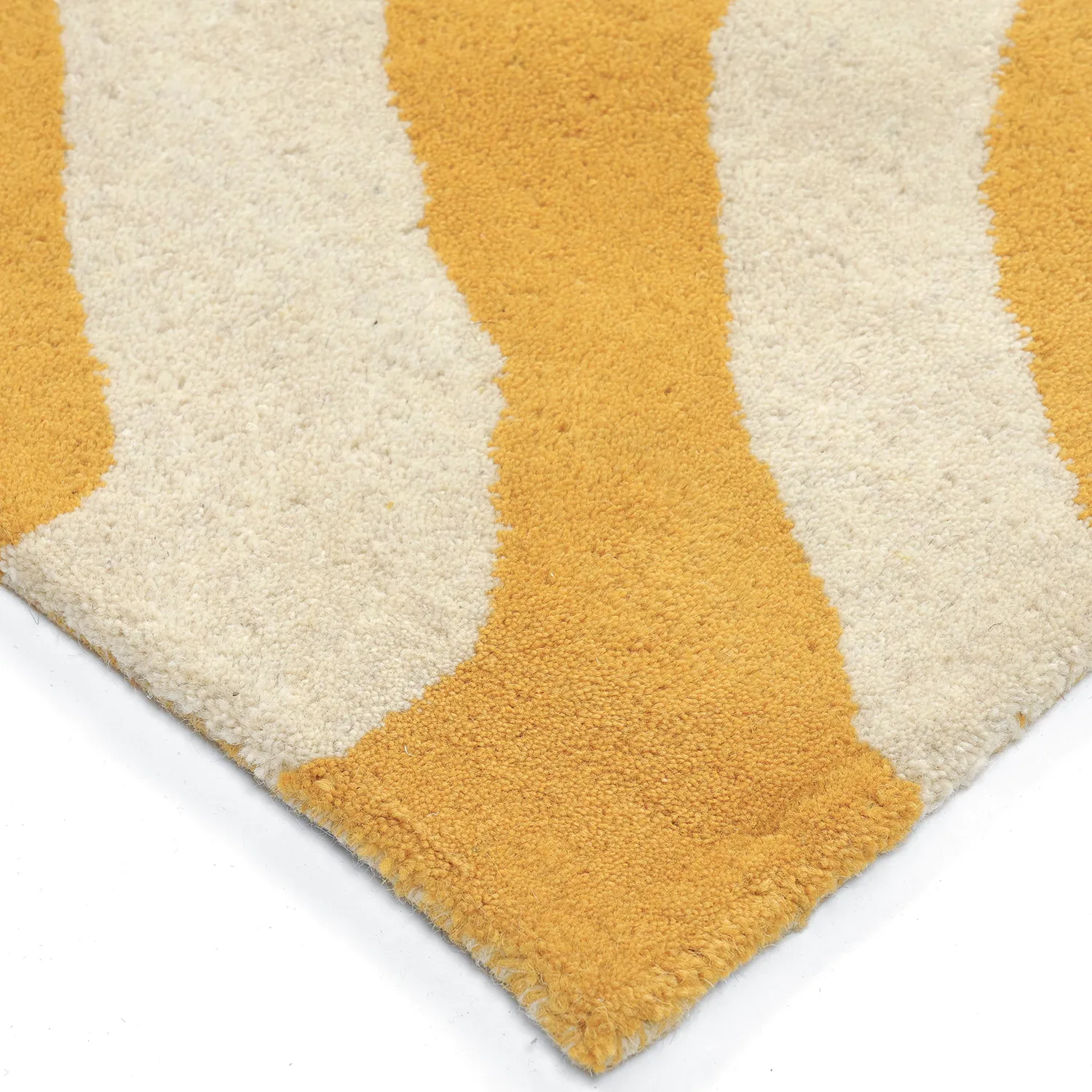 Vlněný koberec - Aiz Hand Tufted Wool Premium (žluť)