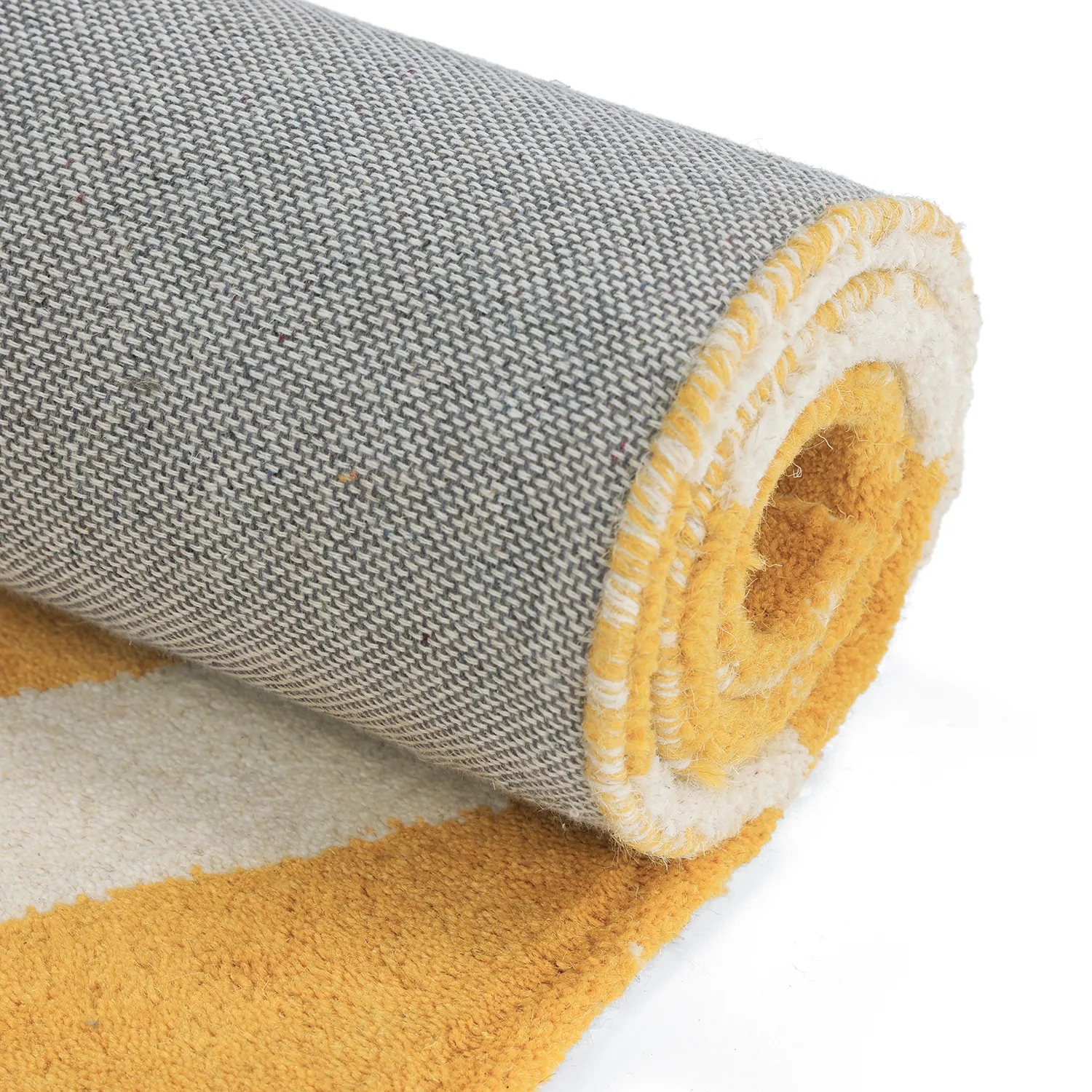 Vlněný koberec - Aiz Hand Tufted Wool Premium (žluť)