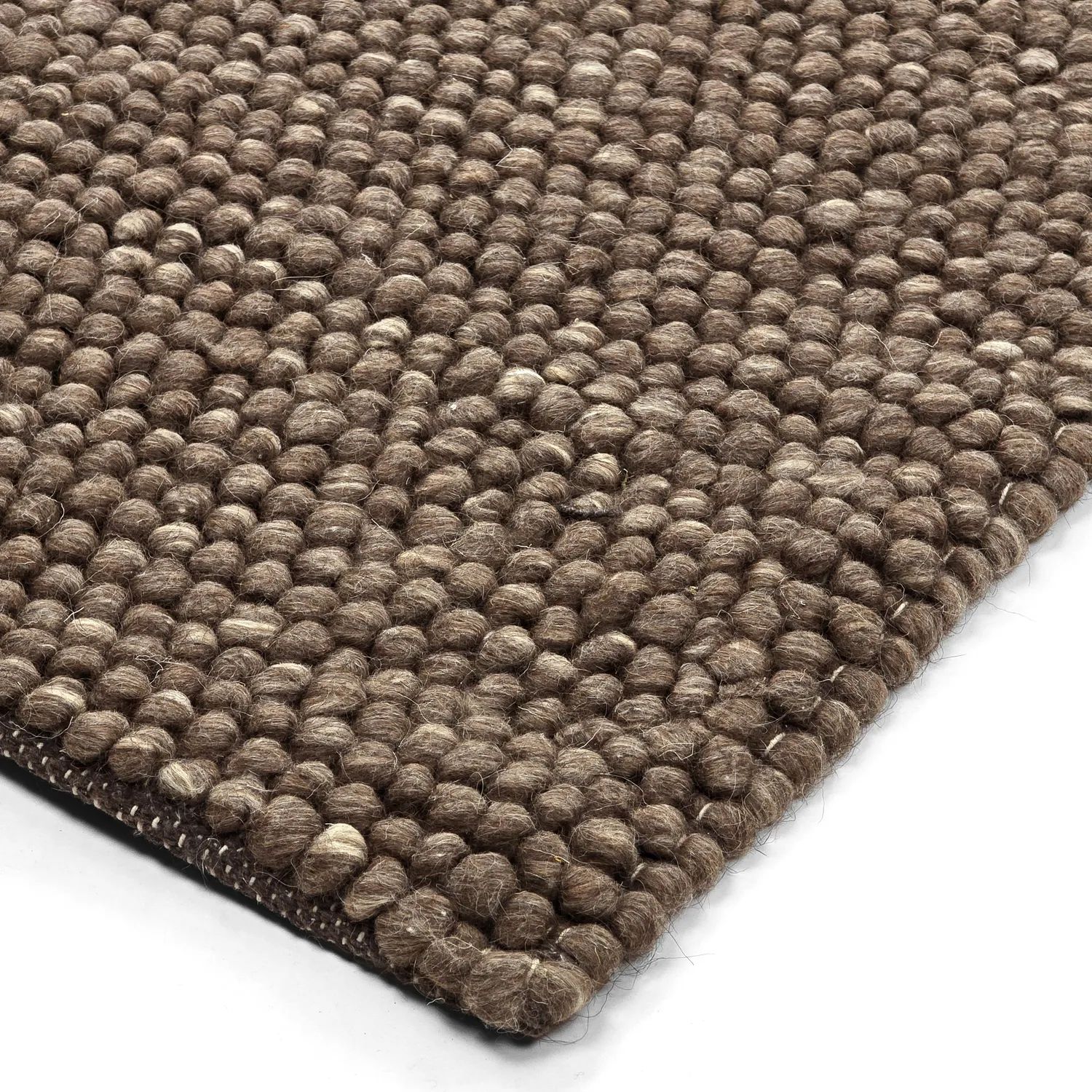 Vlněný koberec - Avafors Wool Bubble (hnědá/béžová)