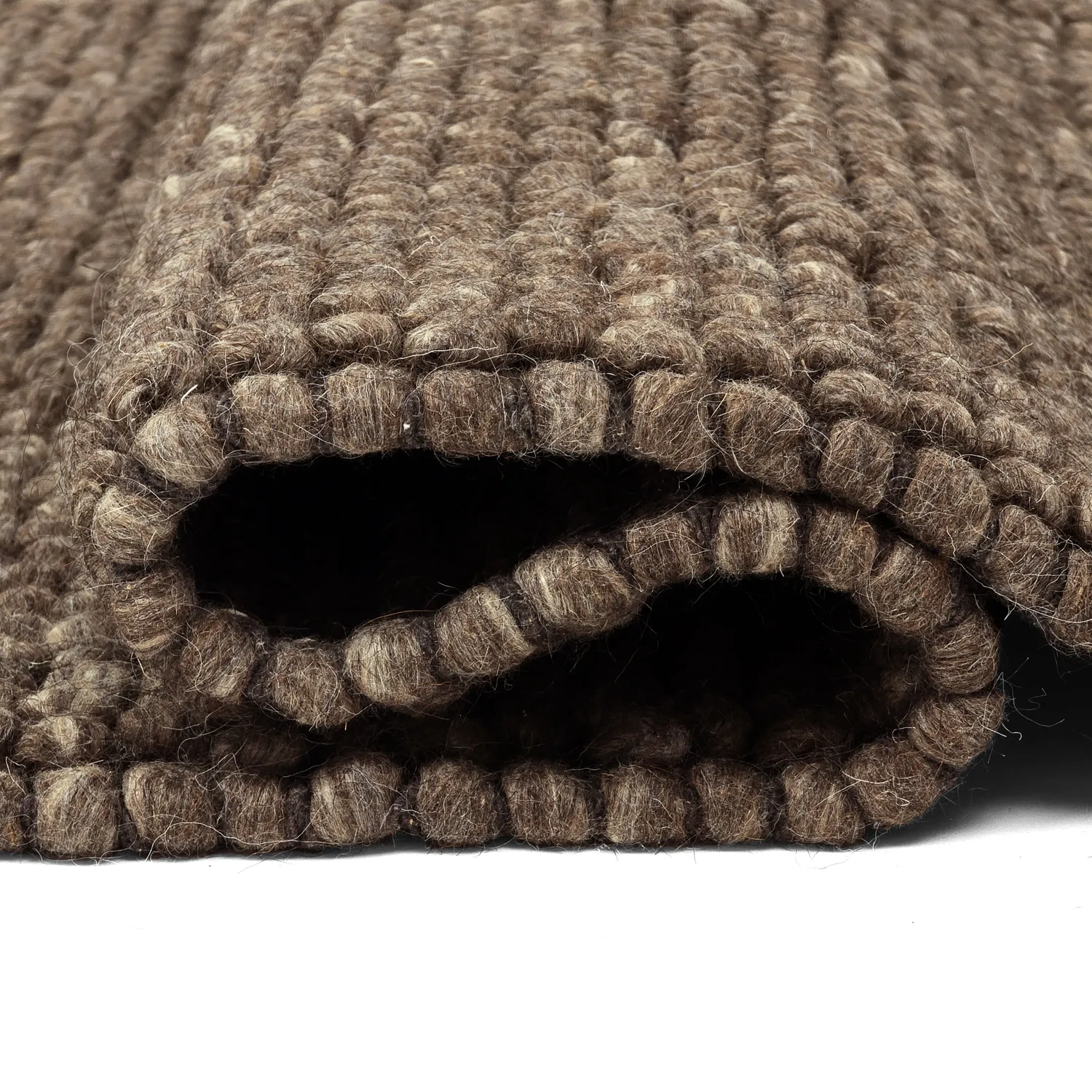 Vlněný koberec - Avafors Wool Bubble (hnědá/béžová)