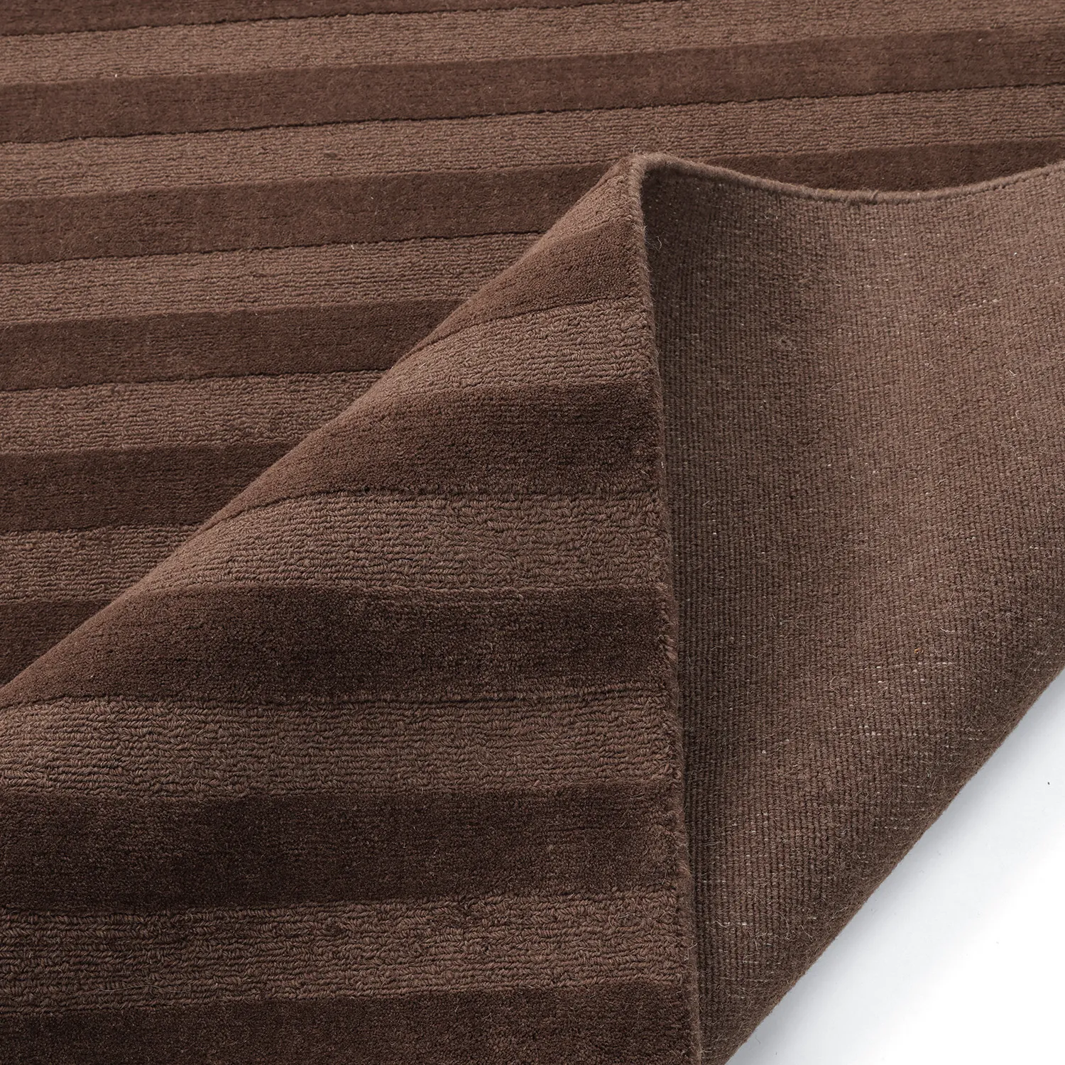 Vlněný koberec - Brenta Handloom Wool Premium (hnědý)