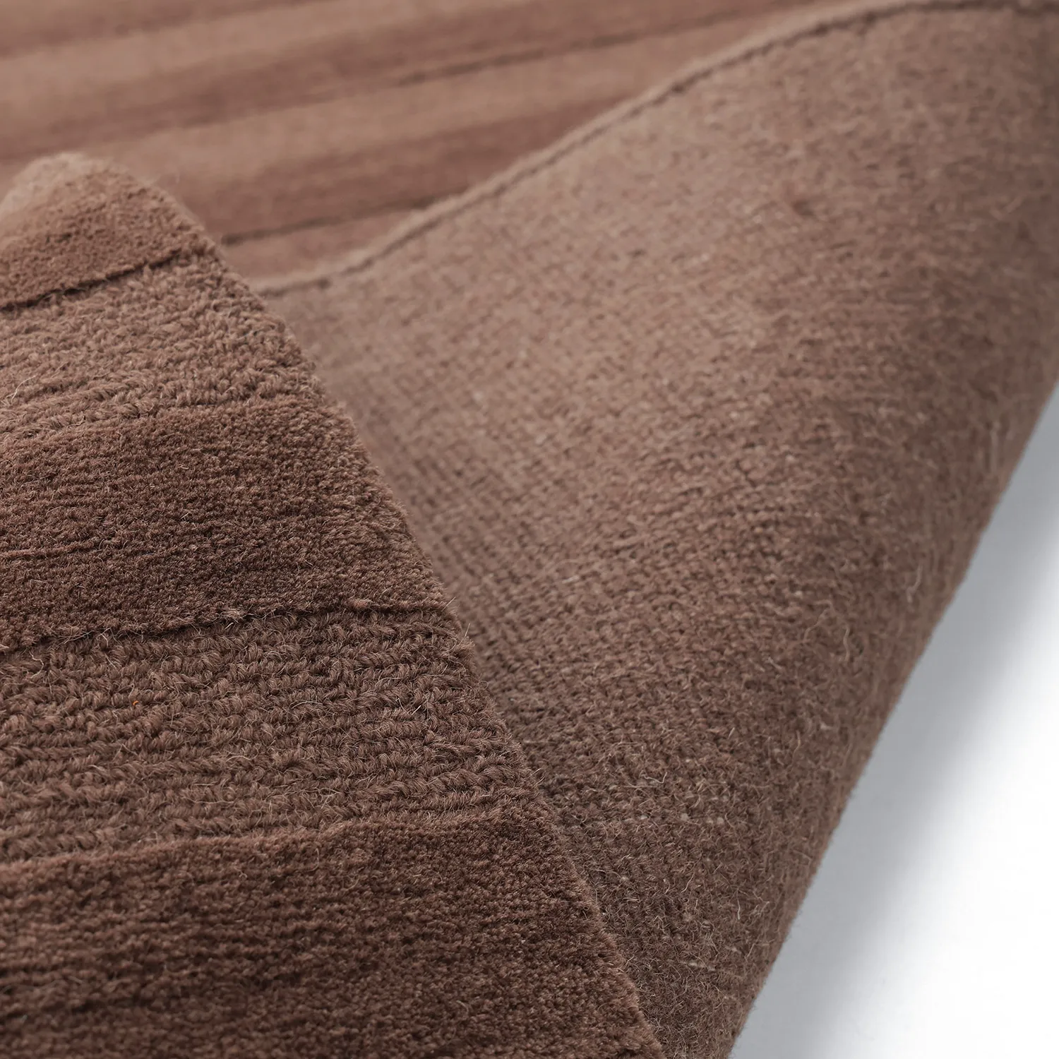 Vlněný koberec - Brenta Handloom Wool Premium (hnědý)