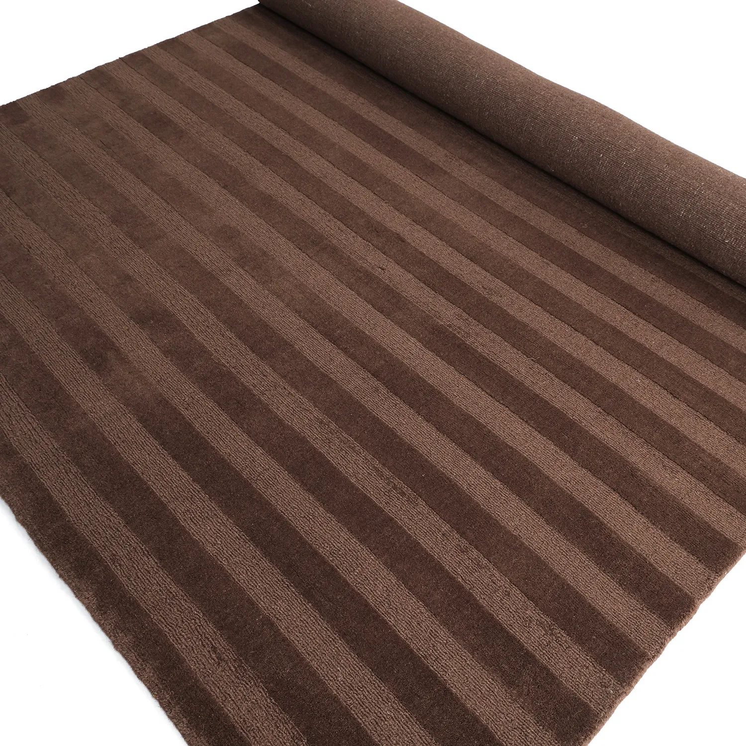 Vlněný koberec - Brenta Handloom Wool Premium (hnědý)
