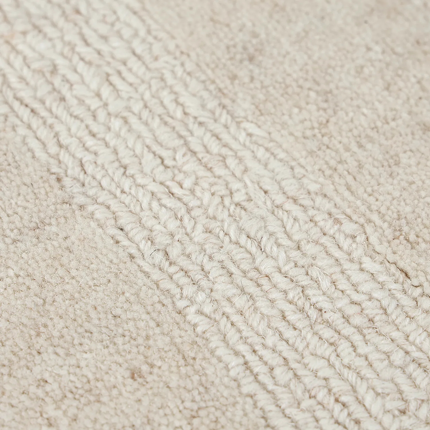 Vlněný koberec - Brenta Handloom Wool Premium (krém)