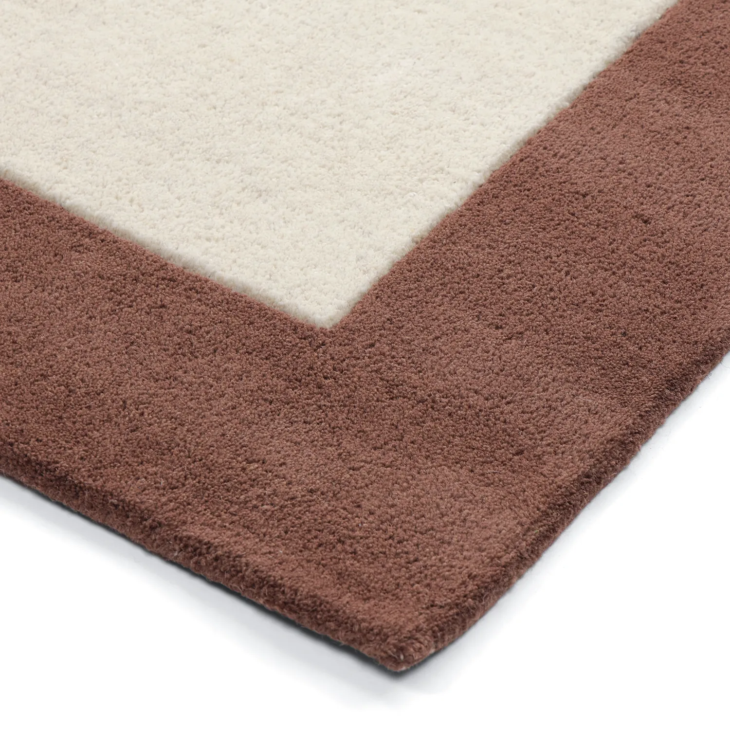 Vlněný koberec - Gaya Hand Tufted Wool Premium (krémová/hnědá)