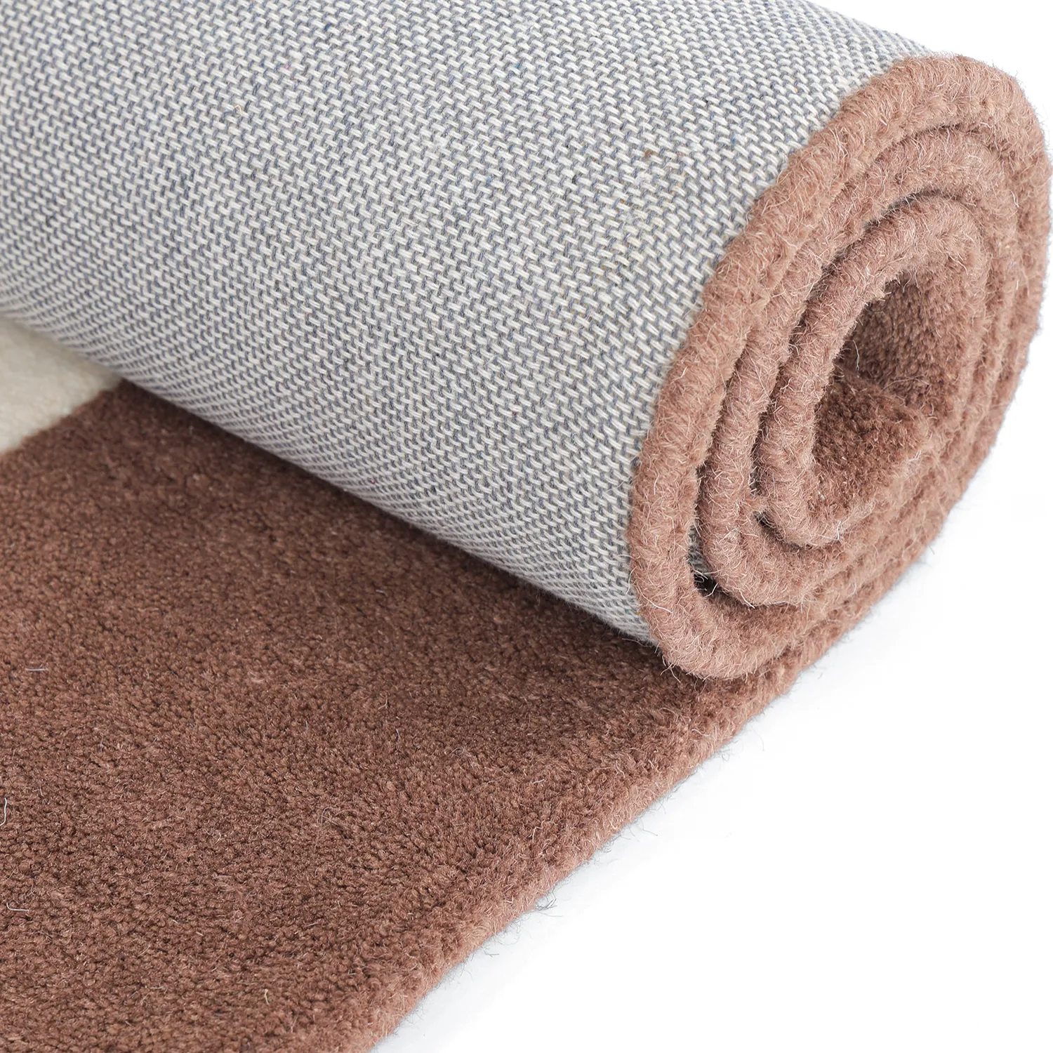 Vlněný koberec - Gaya Hand Tufted Wool Premium (krémová/hnědá)