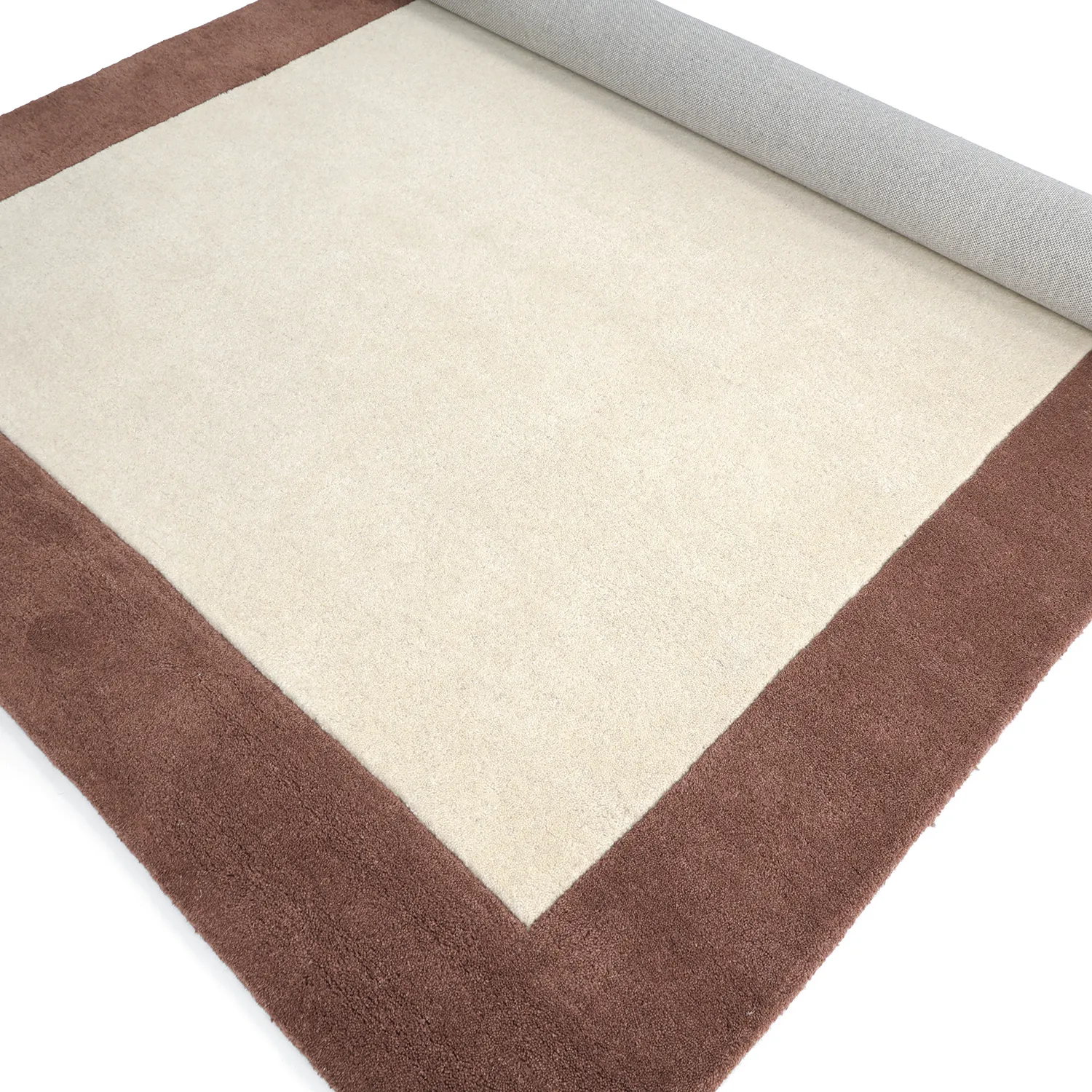 Vlněný koberec - Gaya Hand Tufted Wool Premium (krémová/hnědá)