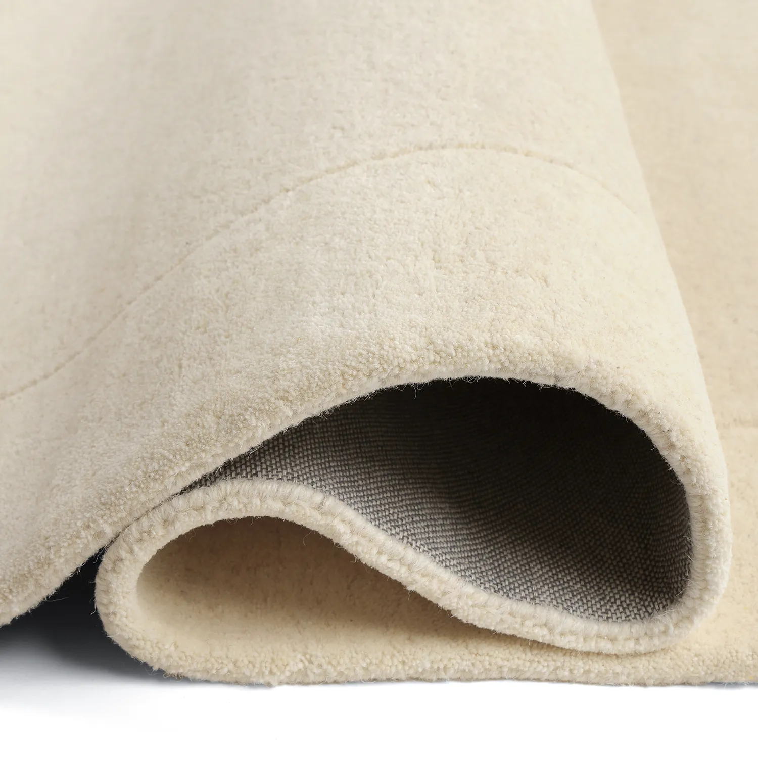 Vlněný koberec - Gaya Hand Tufted Wool Premium (krémová/bílá)