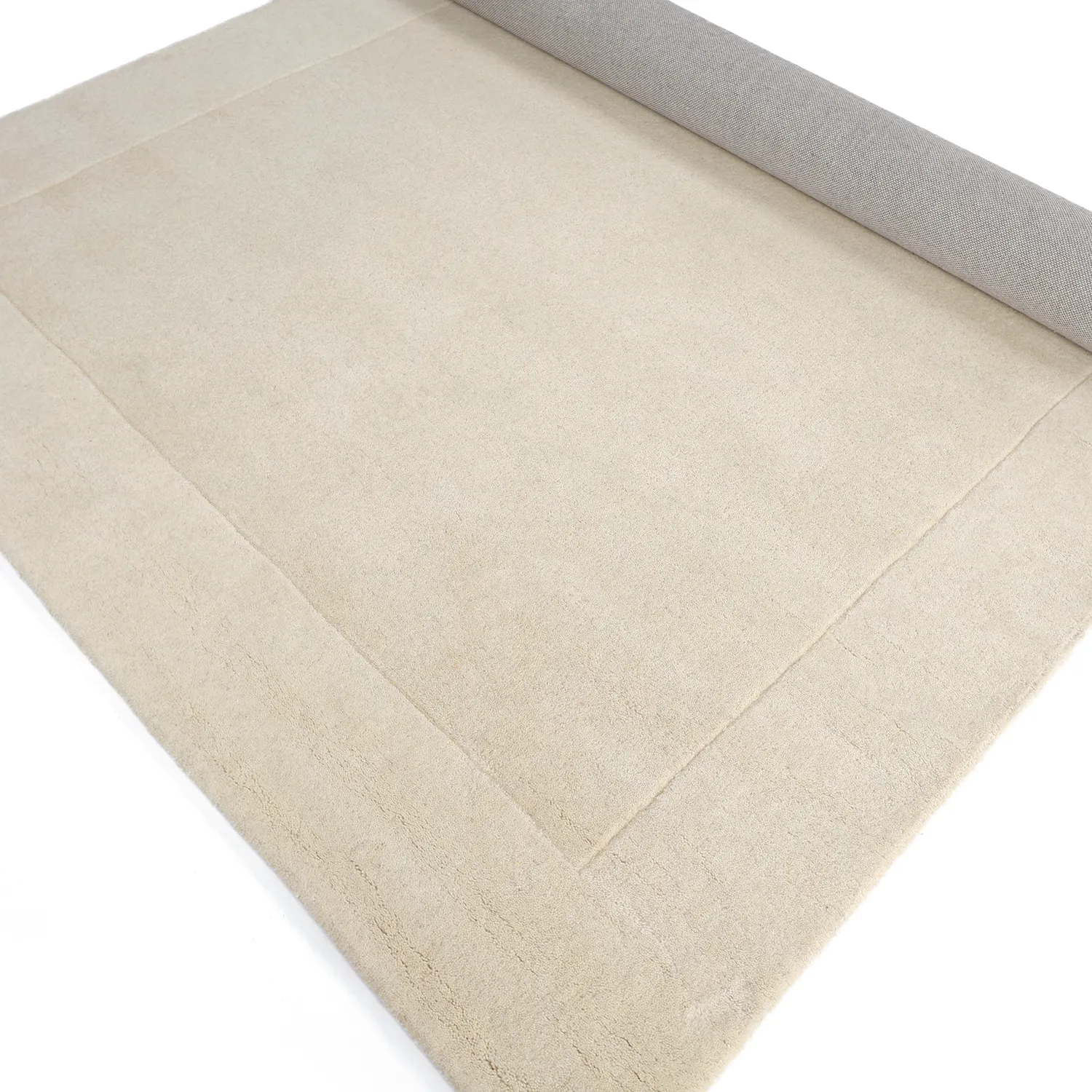 Vlněný koberec - Gaya Hand Tufted Wool Premium (krémová/bílá)