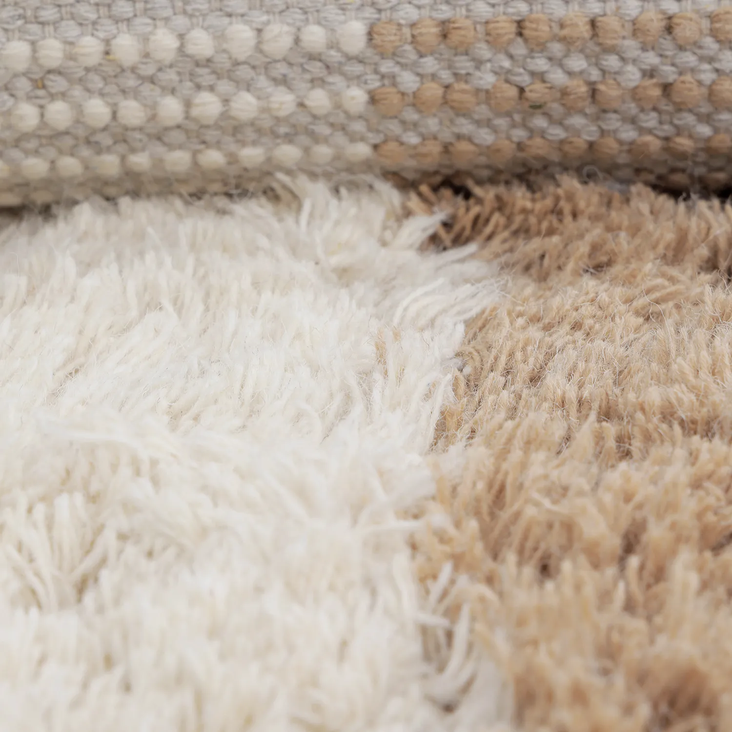 Vlněný koberec - Khenifra Handknot Wool Premium (krém/béžový)