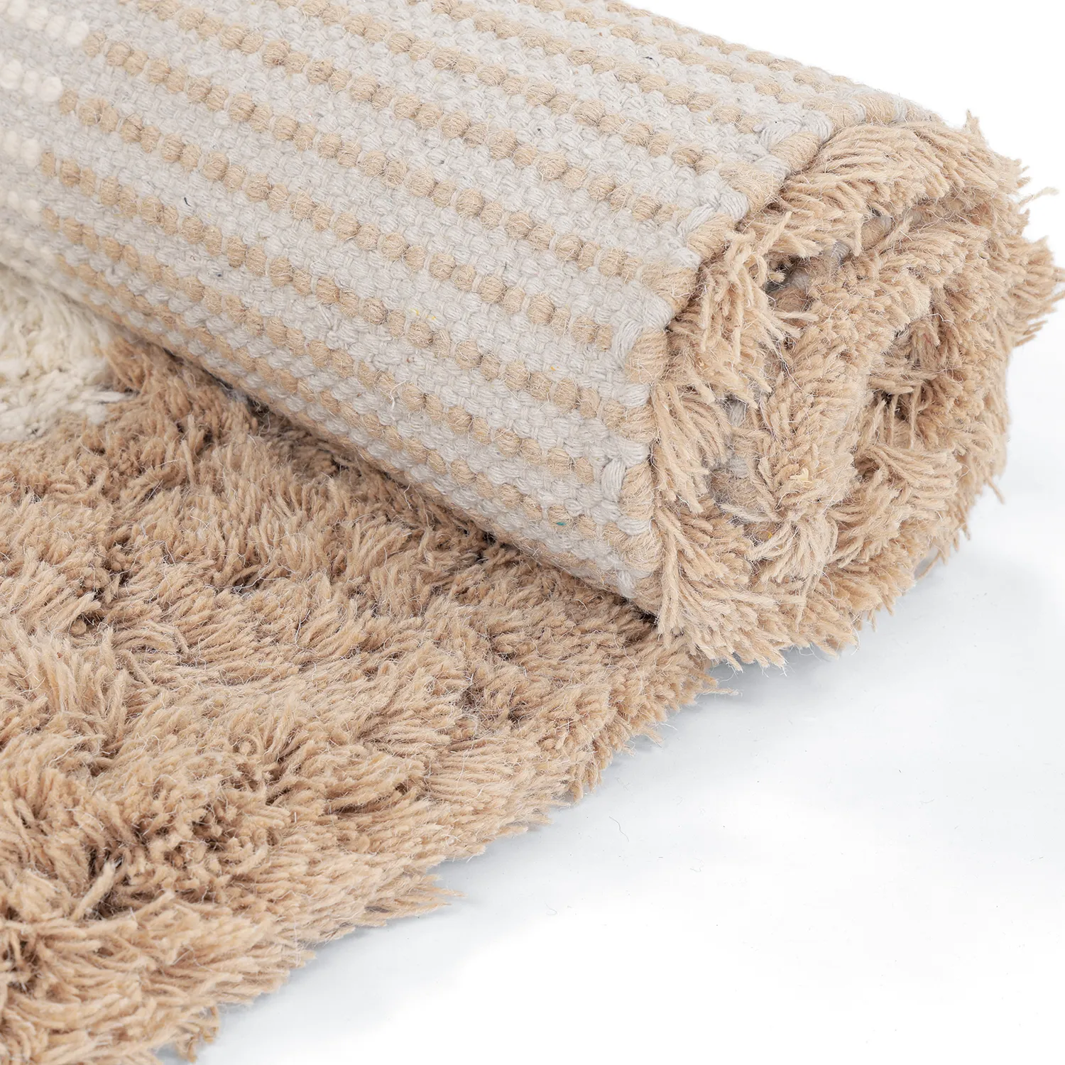 Vlněný koberec - Khenifra Handknot Wool Premium (krém/béžový)