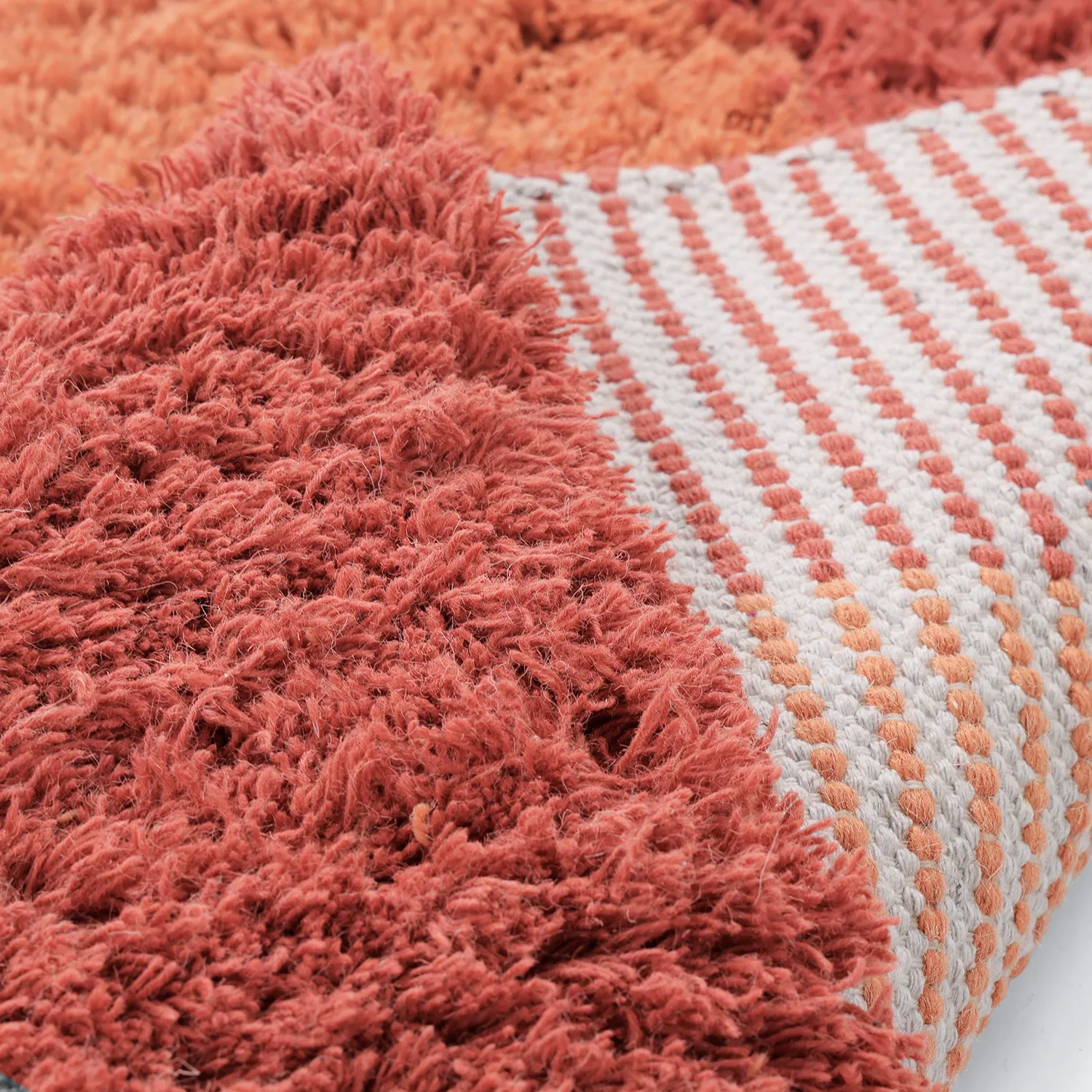 Vlněný koberec - Khenifra Handknot Wool Premium (oranžová/červená)