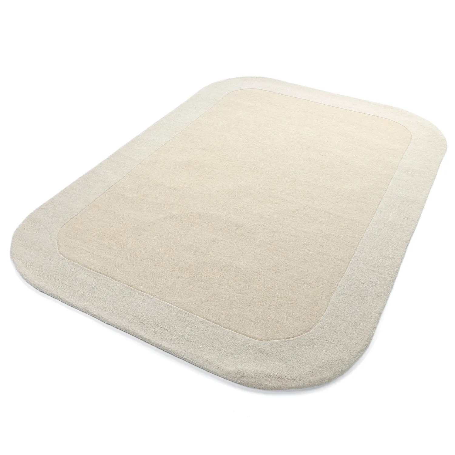 Vlněný koberec - Puri Hand Tufted Wool Premium (krémová/bílá)