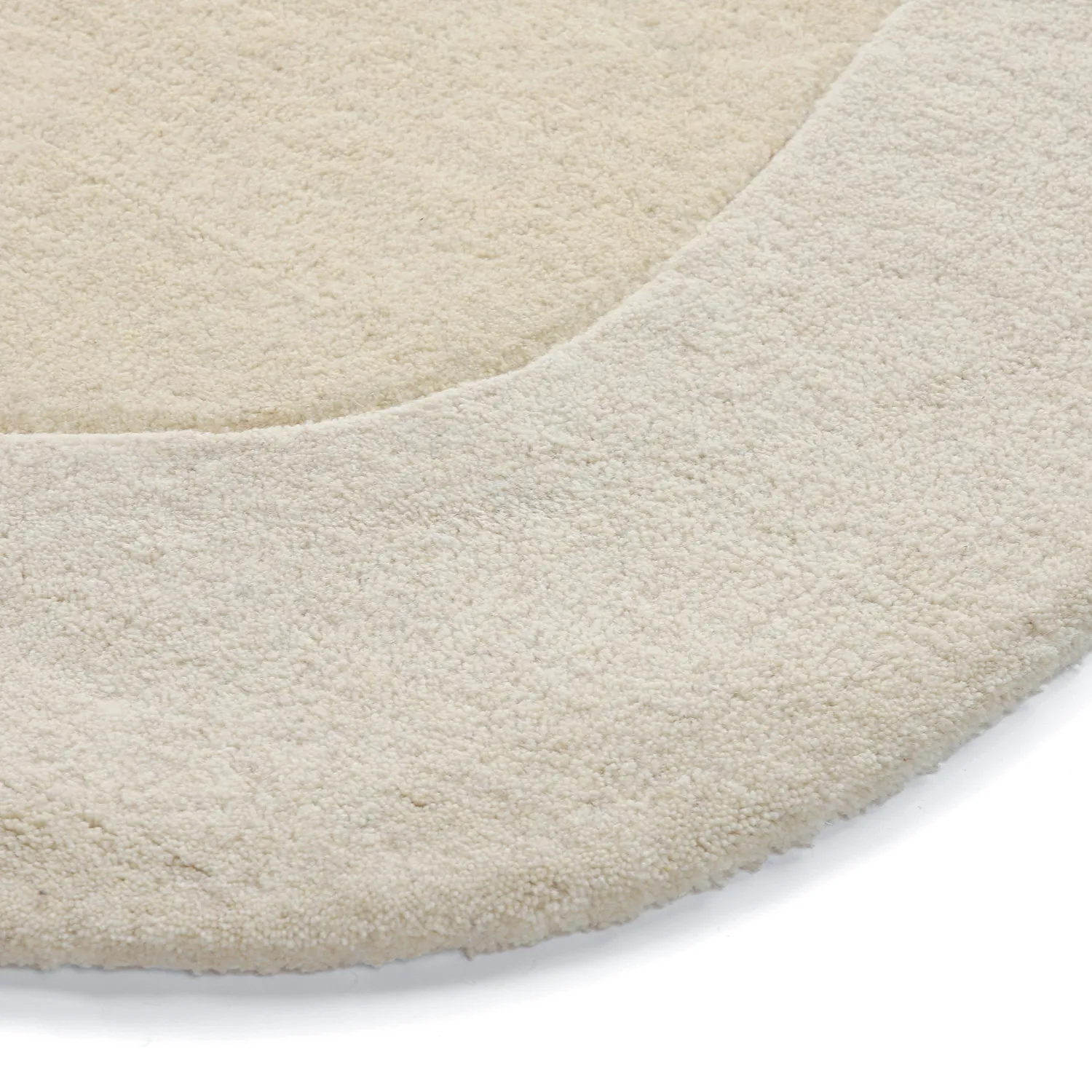 Vlněný koberec - Puri Hand Tufted Wool Premium (krémová/bílá)