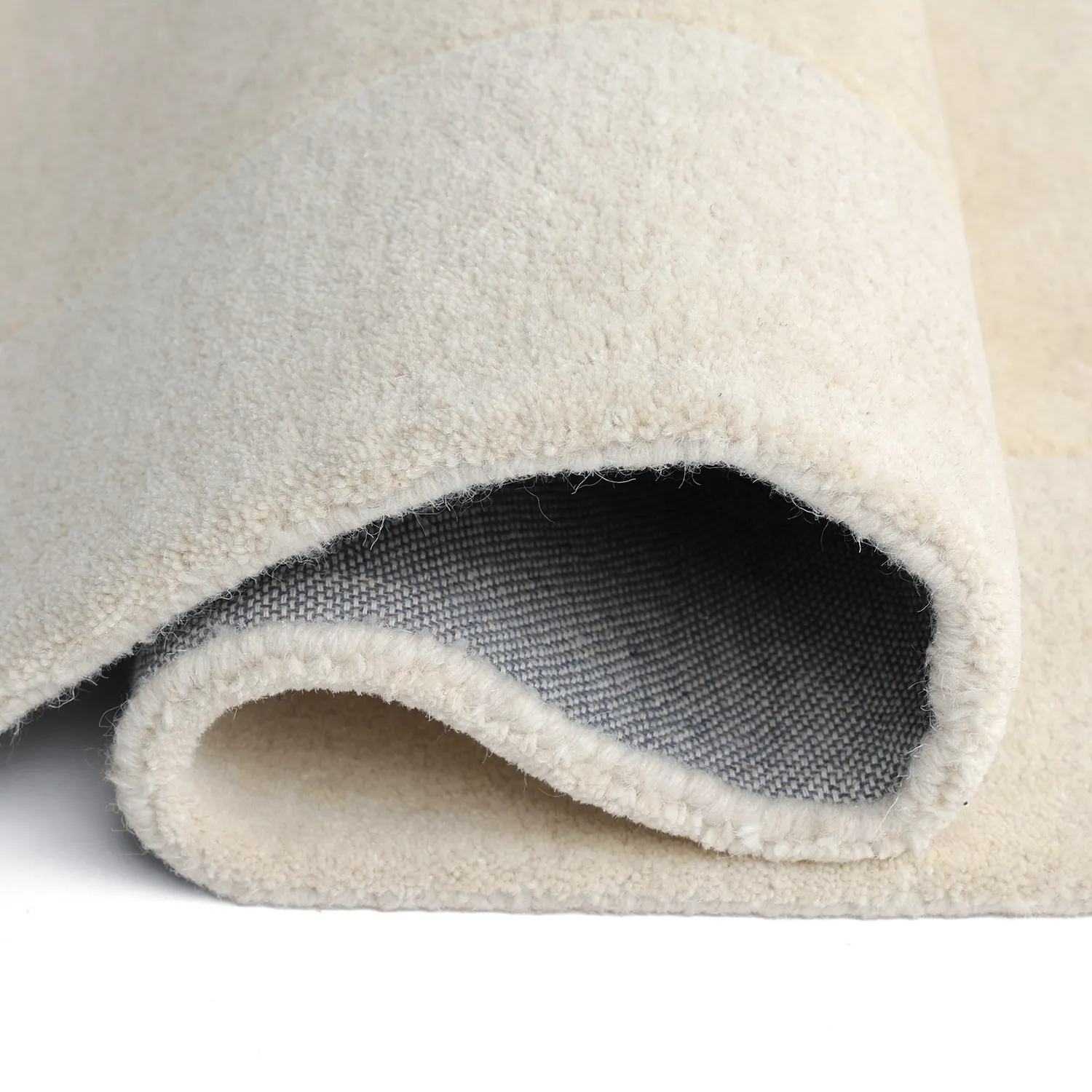 Vlněný koberec - Puri Hand Tufted Wool Premium (krémová/bílá)