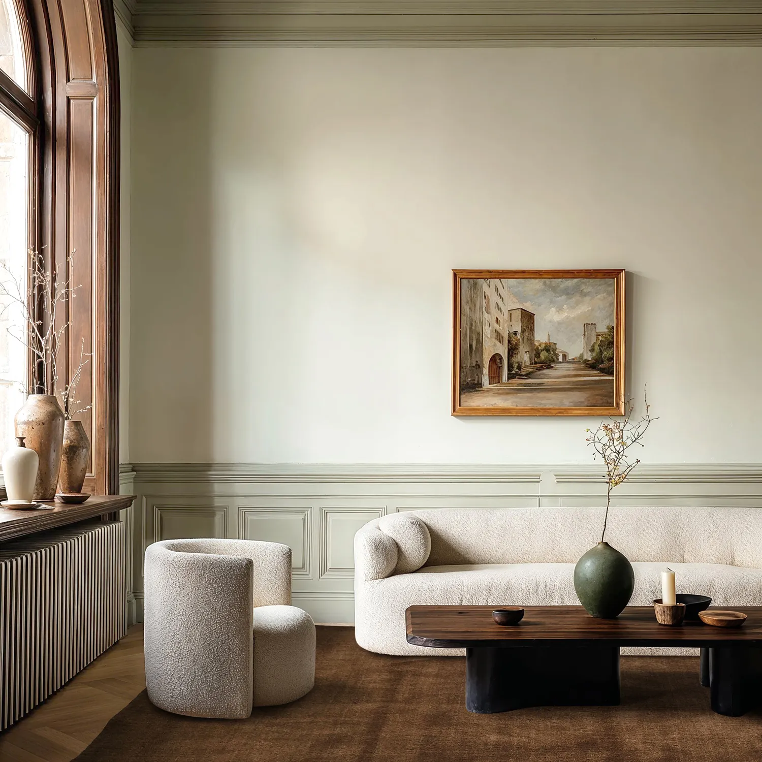 Vlněný koberec - Rozel Handloom Wool Premium (hnědý)