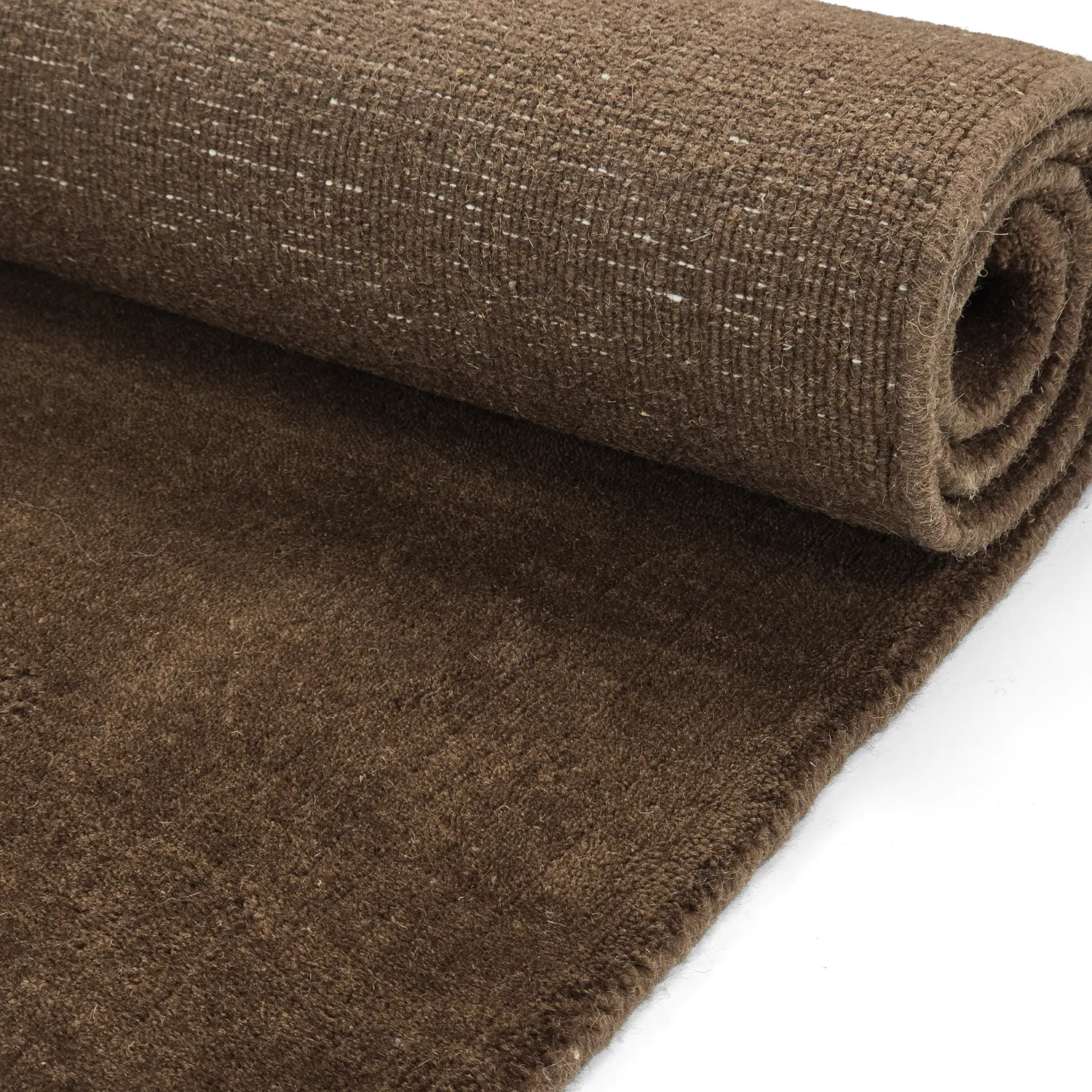 Vlněný koberec - Rozel Handloom Wool Premium (hnědý)