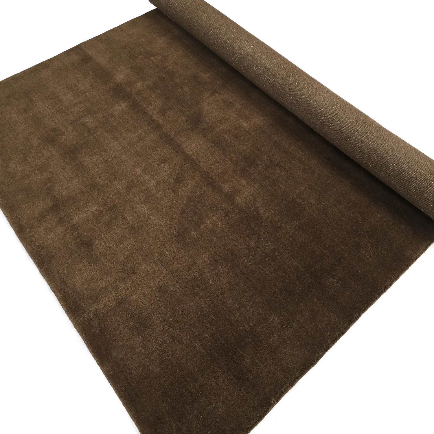 Vlněný koberec - Rozel Handloom Wool Premium (hnědý)