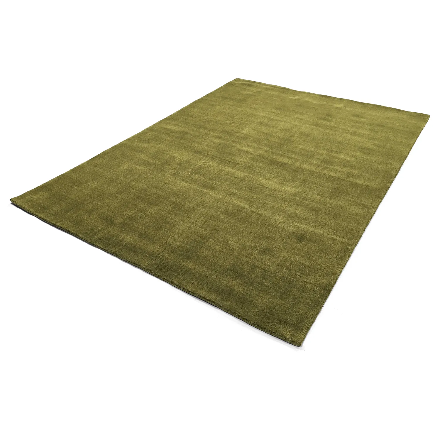Vlněný koberec - Rozel Handloom Wool Premium (mechová zelená)
