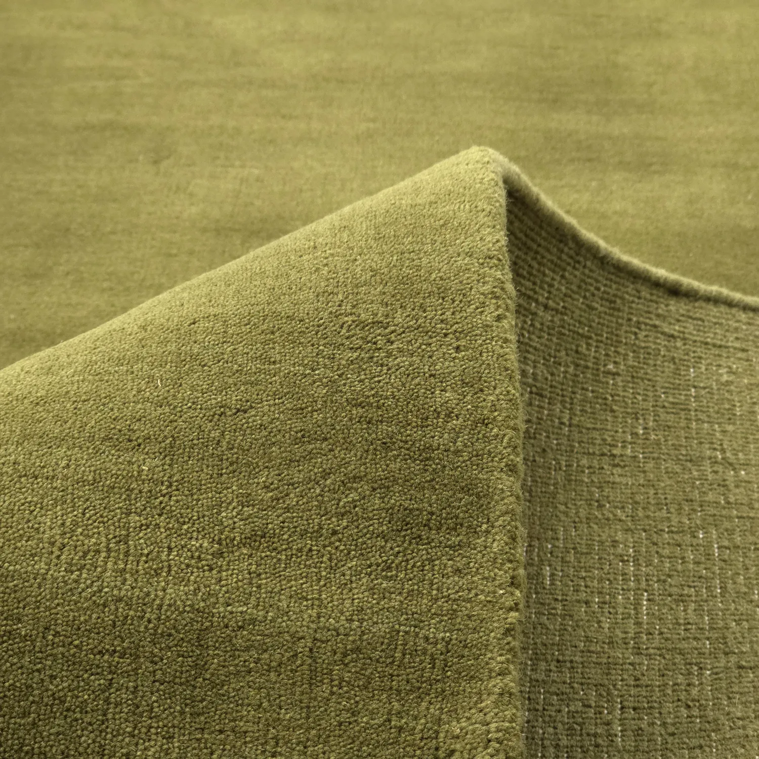 Vlněný koberec - Rozel Handloom Wool Premium (mechová zelená)