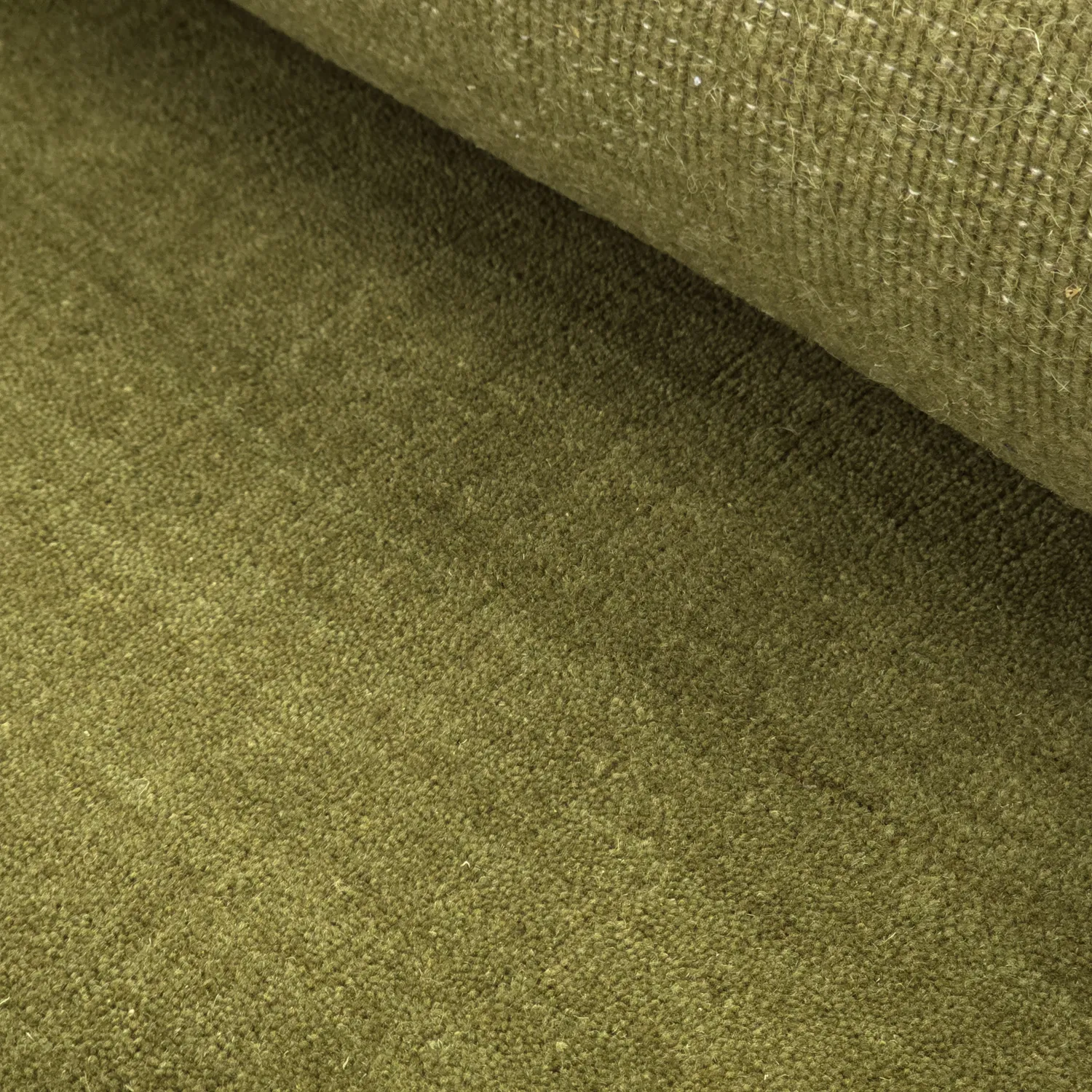 Vlněný koberec - Rozel Handloom Wool Premium (mechová zelená)