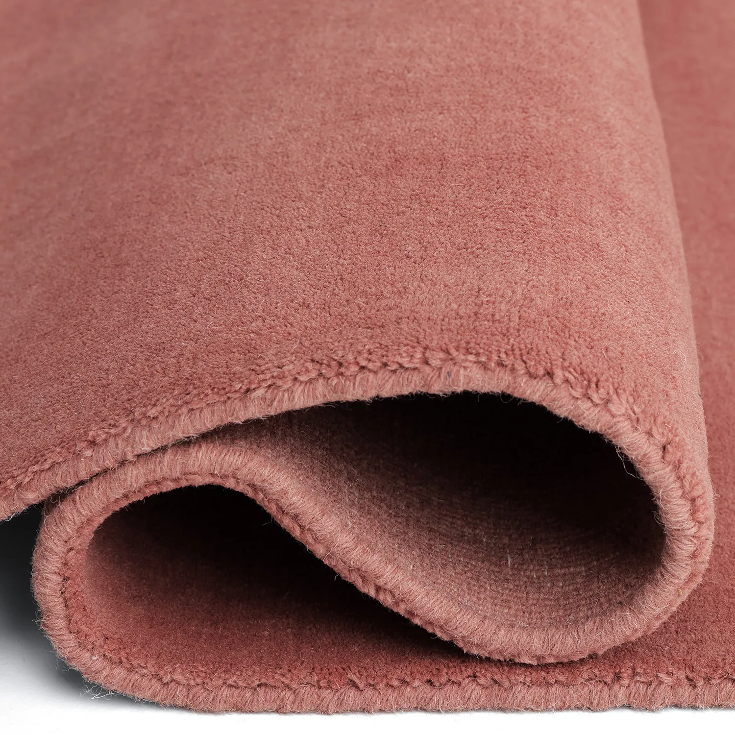 Vlněný koberec - Rozel Handloom Wool Premium (tlumená červená)