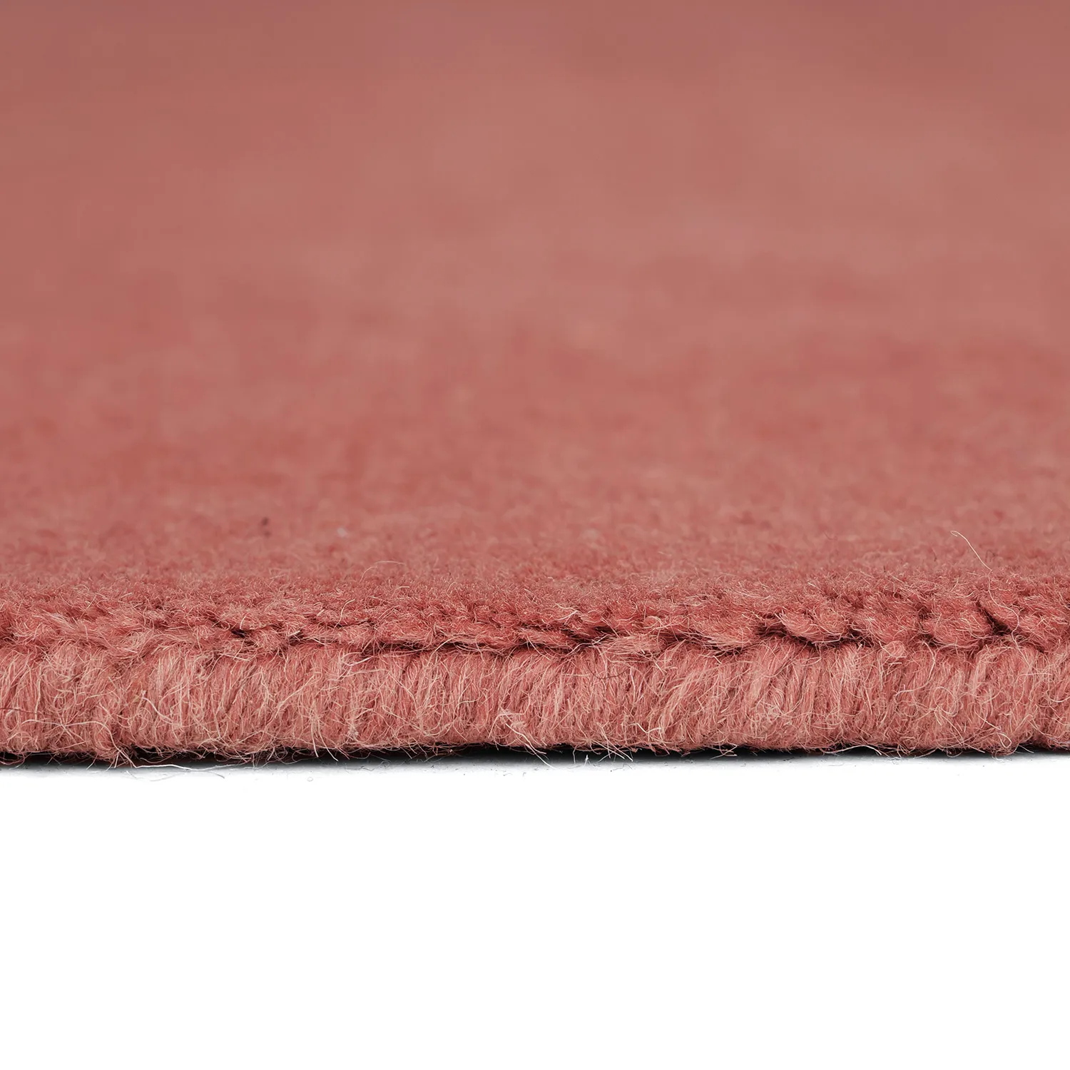 Vlněný koberec - Rozel Handloom Wool Premium (tlumená červená)