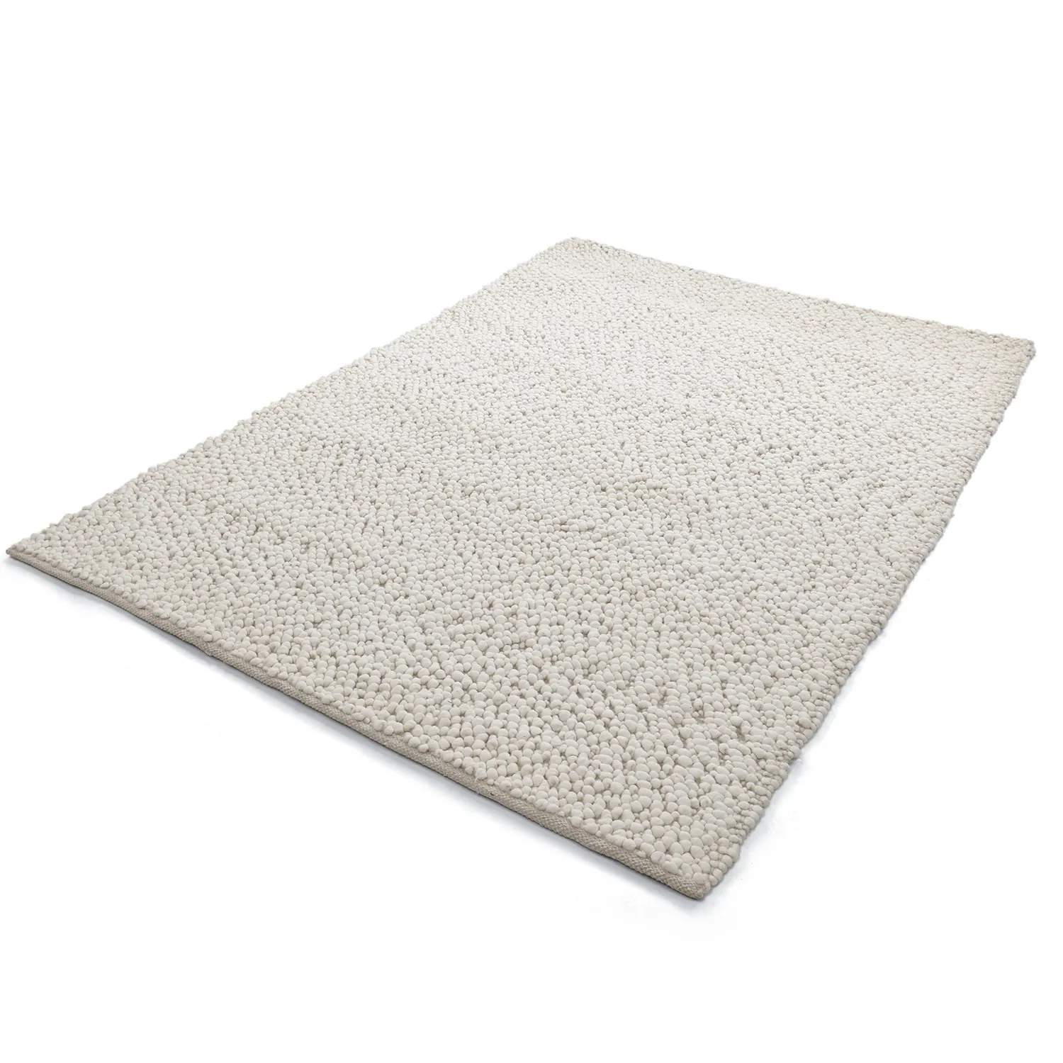 Vlněný koberec - Sala Irregular Wool Bubble (krém)