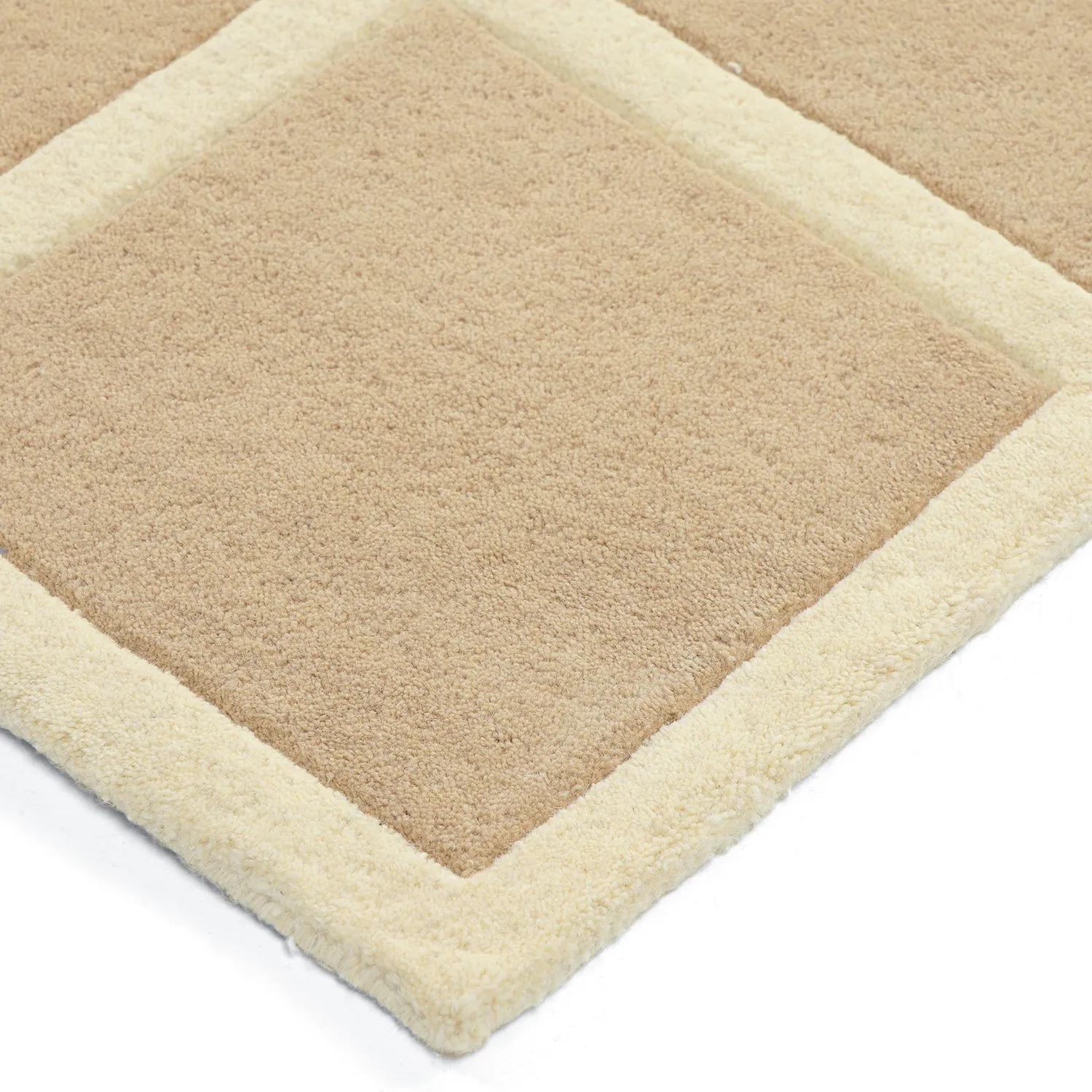 Vlněný koberec - Syl Hand Tufted Wool Premium (béžová/krémová)