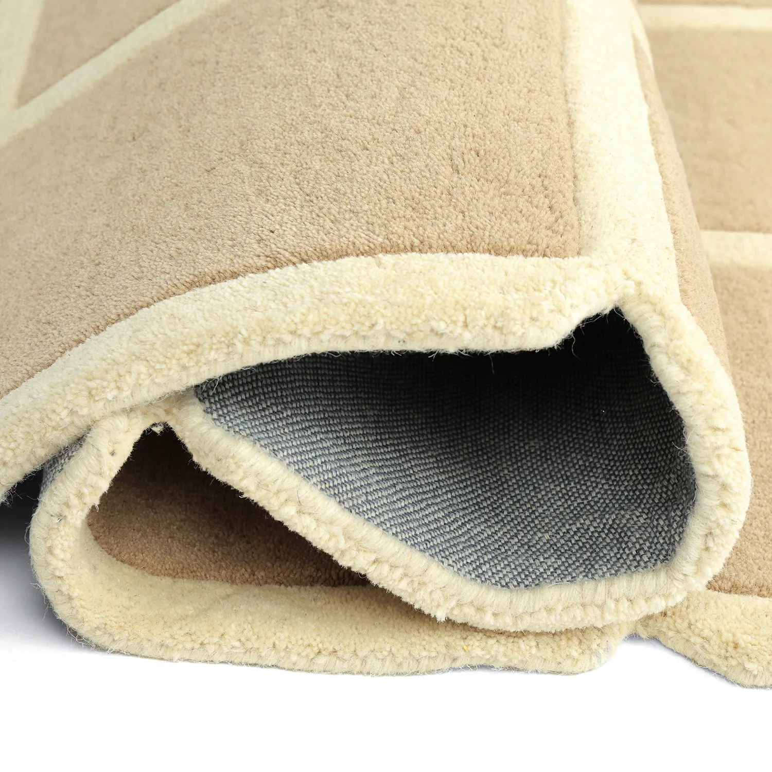 Vlněný koberec - Syl Hand Tufted Wool Premium (béžová/krémová)